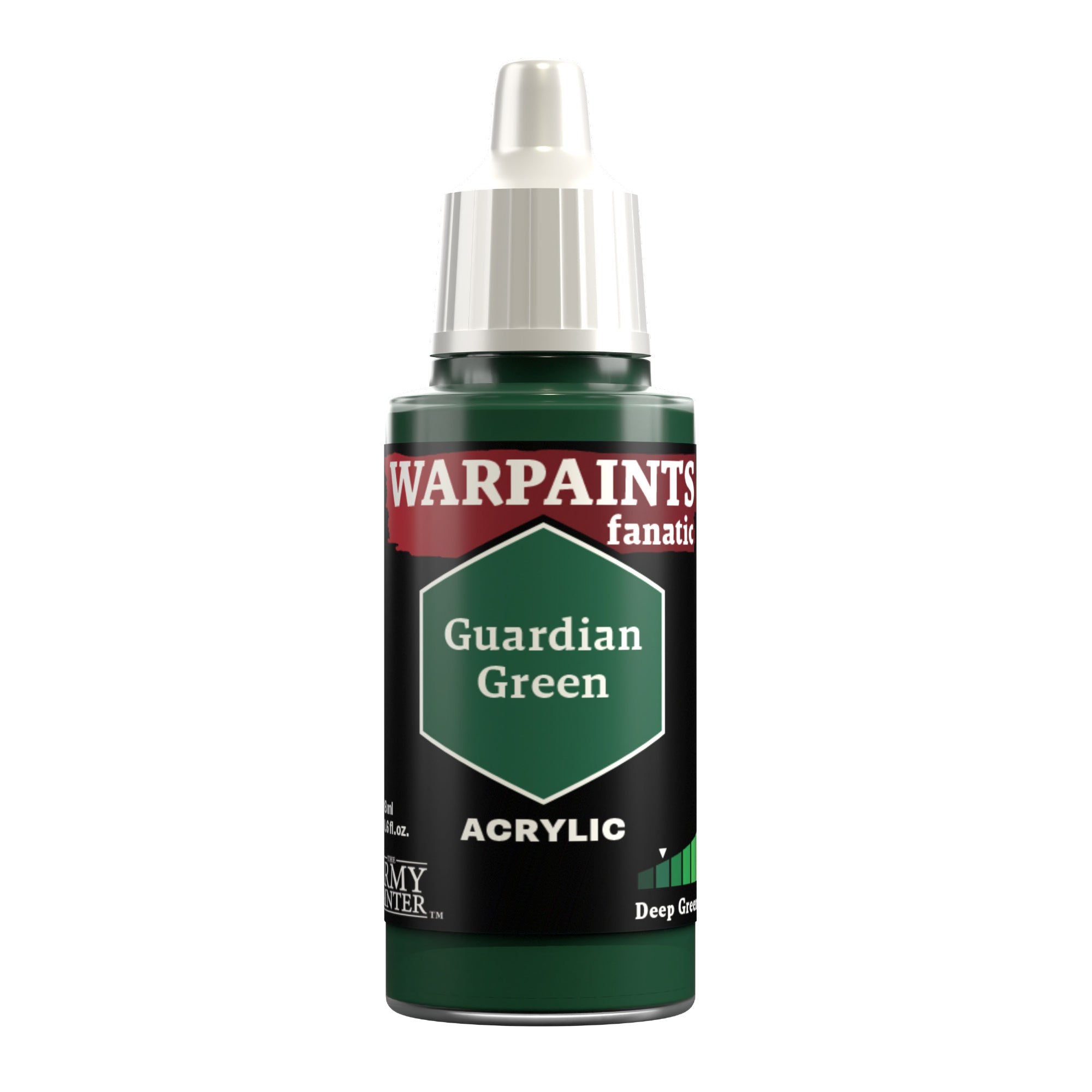 Army Painter Warpaints Fanatic Acrylic, Guardian Green | 5713799305007