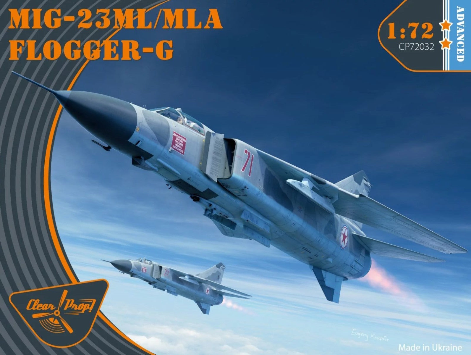 Clear Prop 1/72 MiG-23ML/MLA Flogger-G | 8599260004313