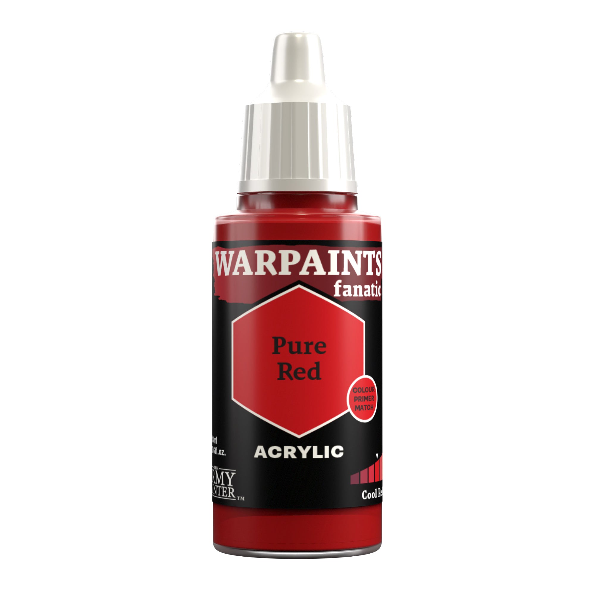 Army Painter Warpaints Fanatic Acrylic, Pure Red | 5713799311800