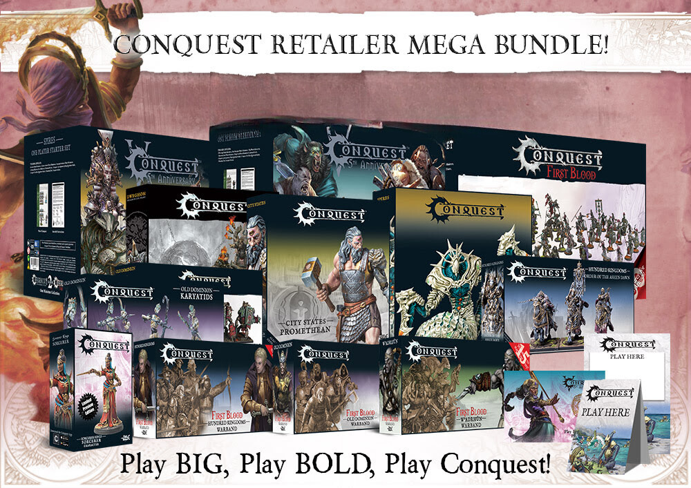 Conquest, Retailer Starter Bundle (PBW1066) **Made to Order