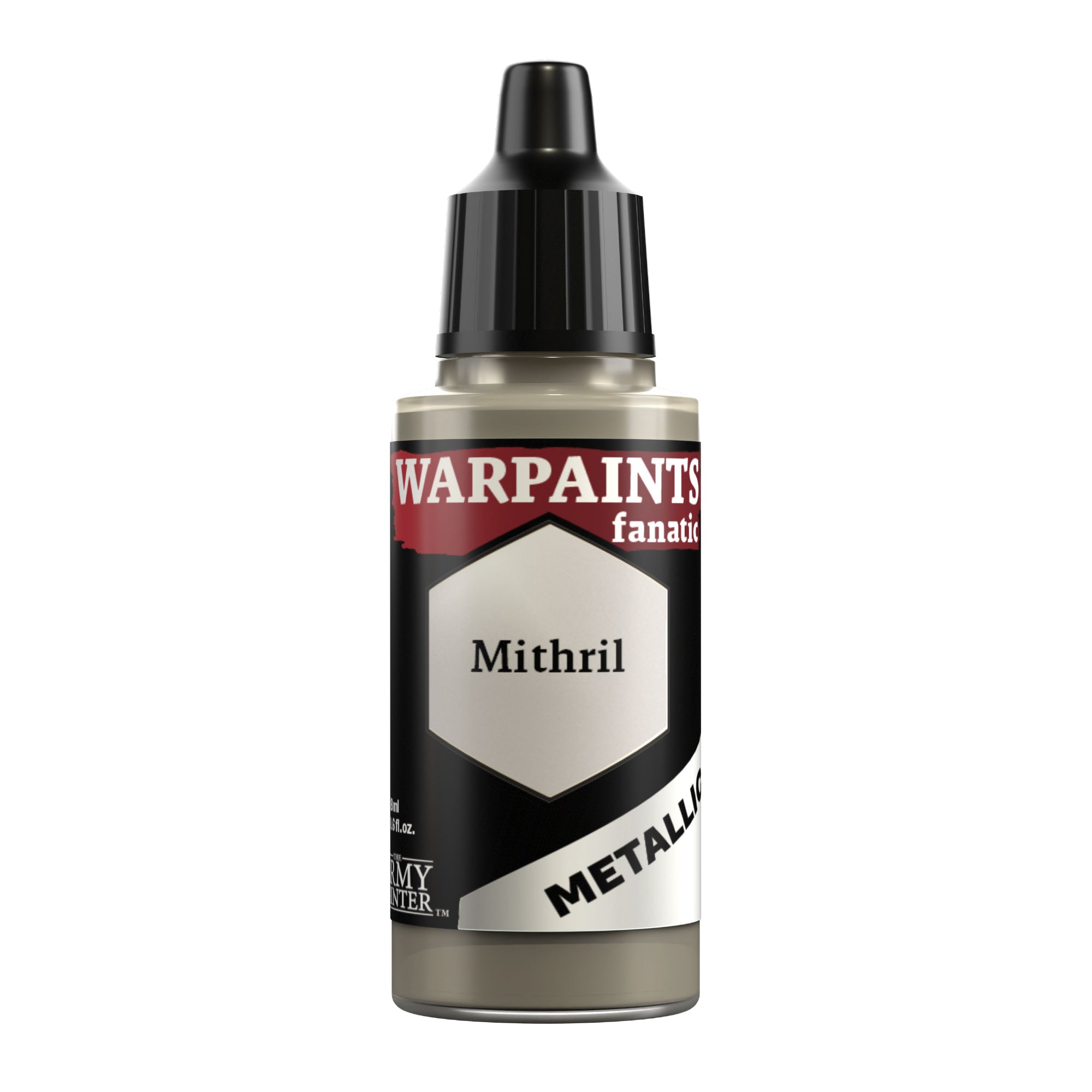 Army Painter Warpaints Fanatic Metallic, Mithril | 5713799319004