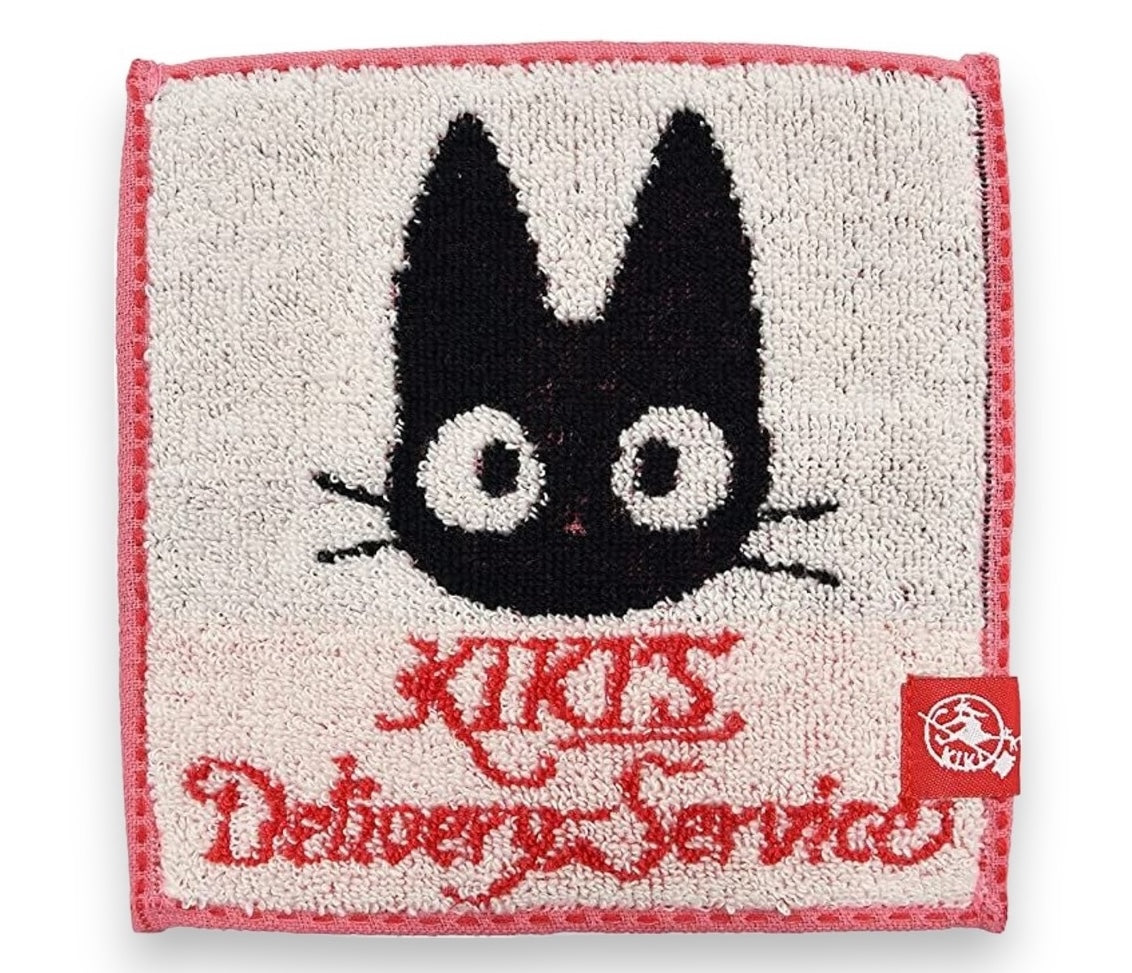 Marushin Mini Towel Mame Towel Series (Jiji) "Kiki's Delivery Service" | 4992272741308