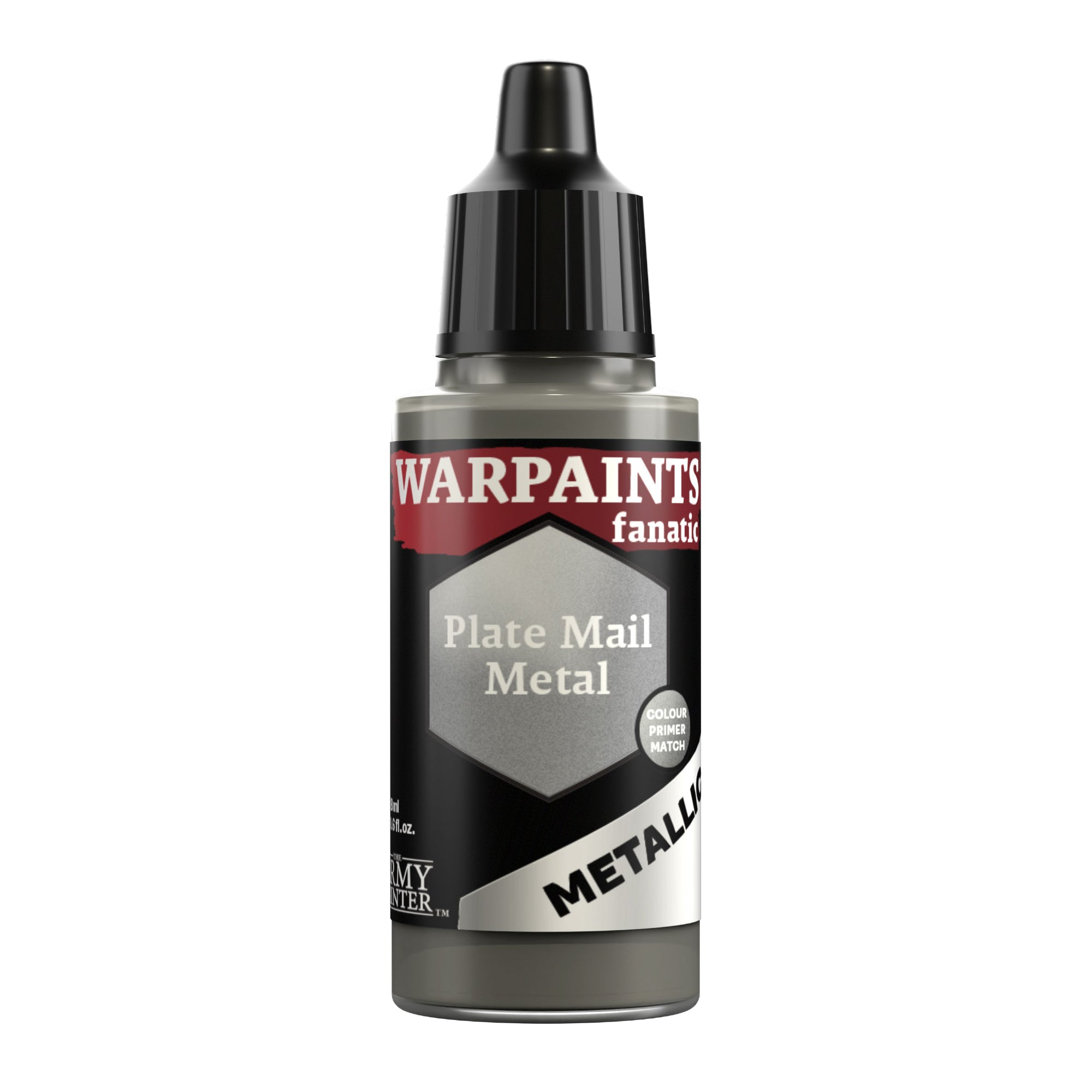 Army Painter Warpaints Fanatic Metallic, Plate Mail Metal | 5713799319202