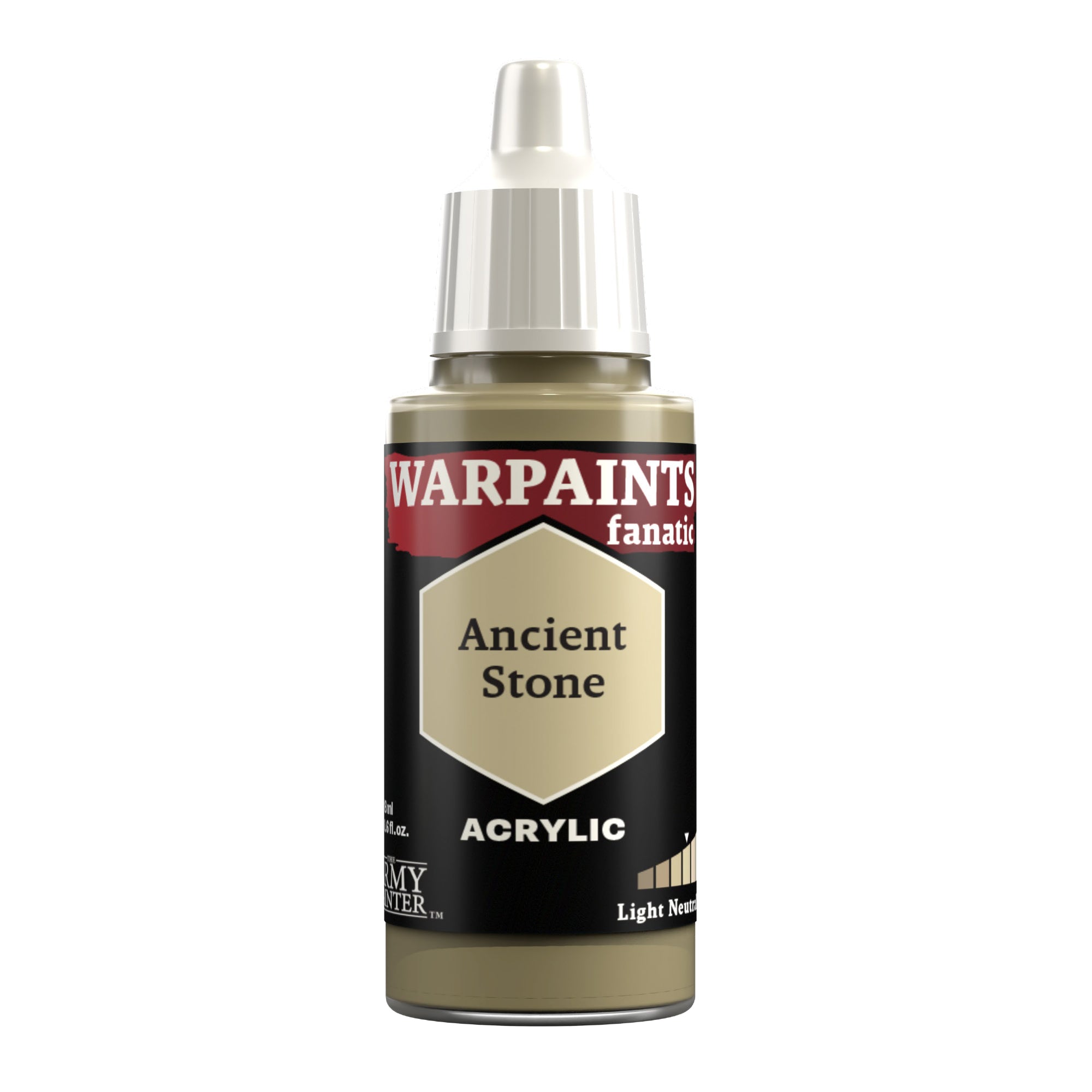 Army Painter Warpaints Fanatic Acrylic, Ancient Stone | 5713799308800