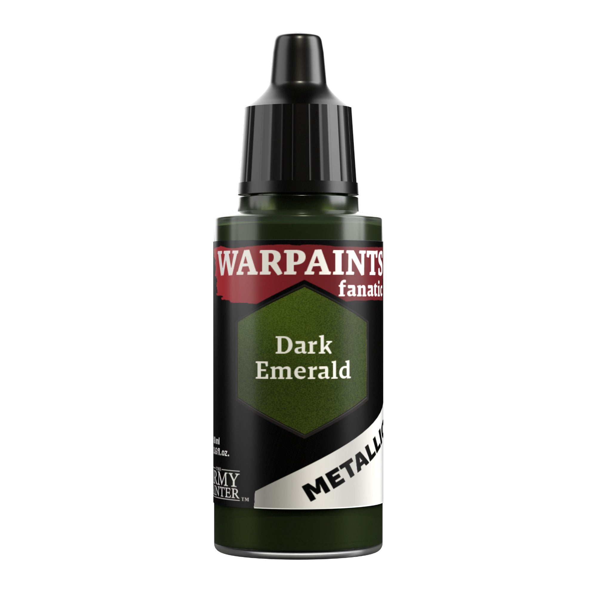 Army Painter Warpaints Fanatic Metallic, Dark Emerald | 5713799319608