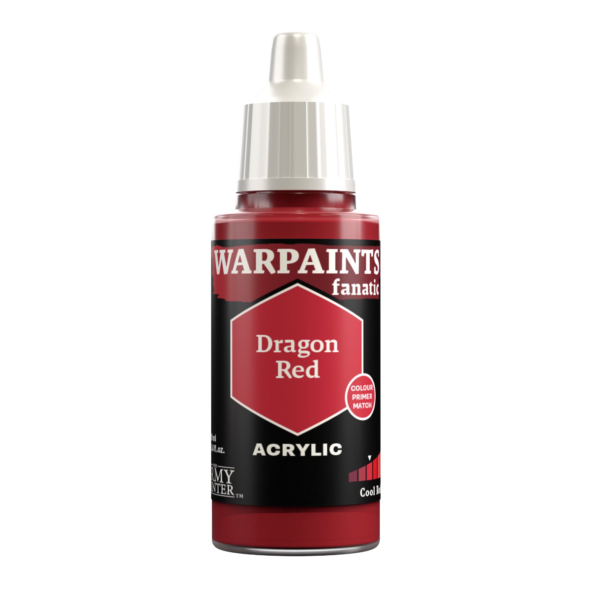 Army Painter Warpaints Fanatic Acrylic, Dragon Red | 5713799311701