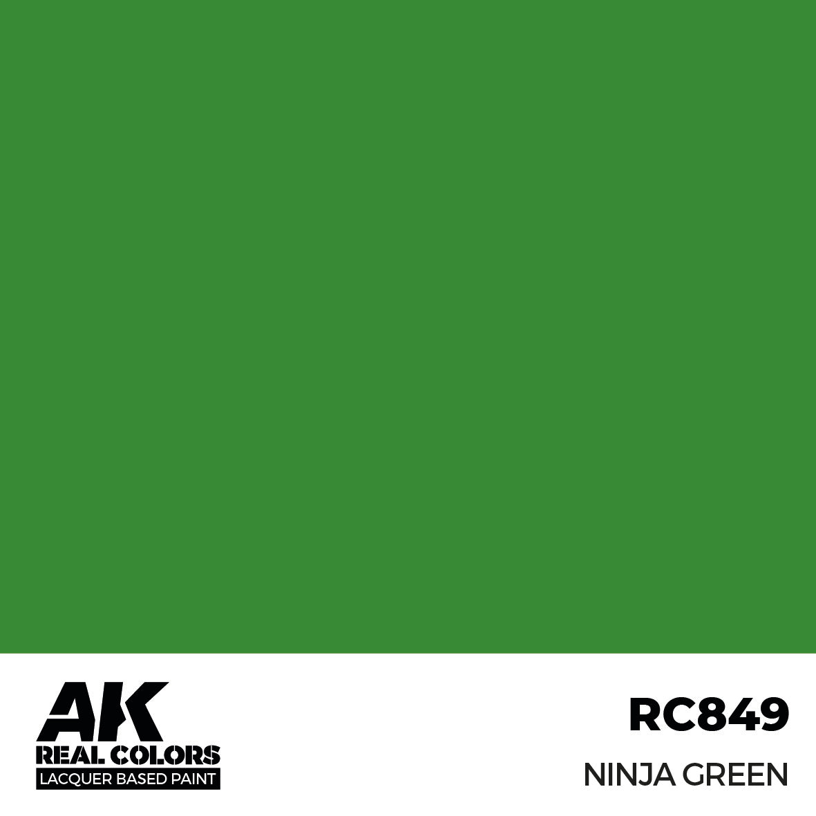 AK Interactive Real Colors Ninja Green 17 ml. | 8435568336025
