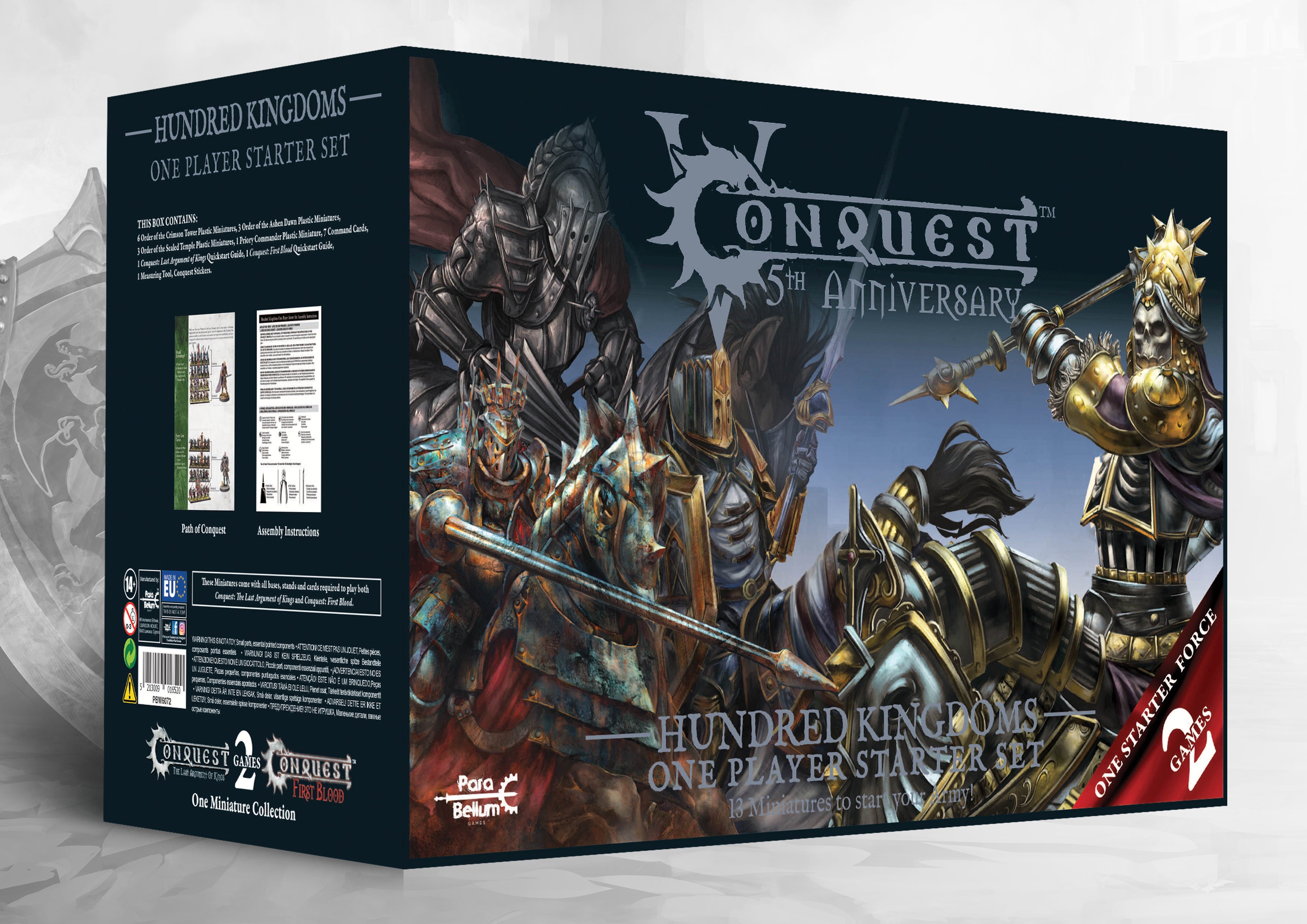 Conquest, Hundred Kingdoms - Conquest 5th Anniversary Supercharged Starter Set (PBW6072) | 5213009016520