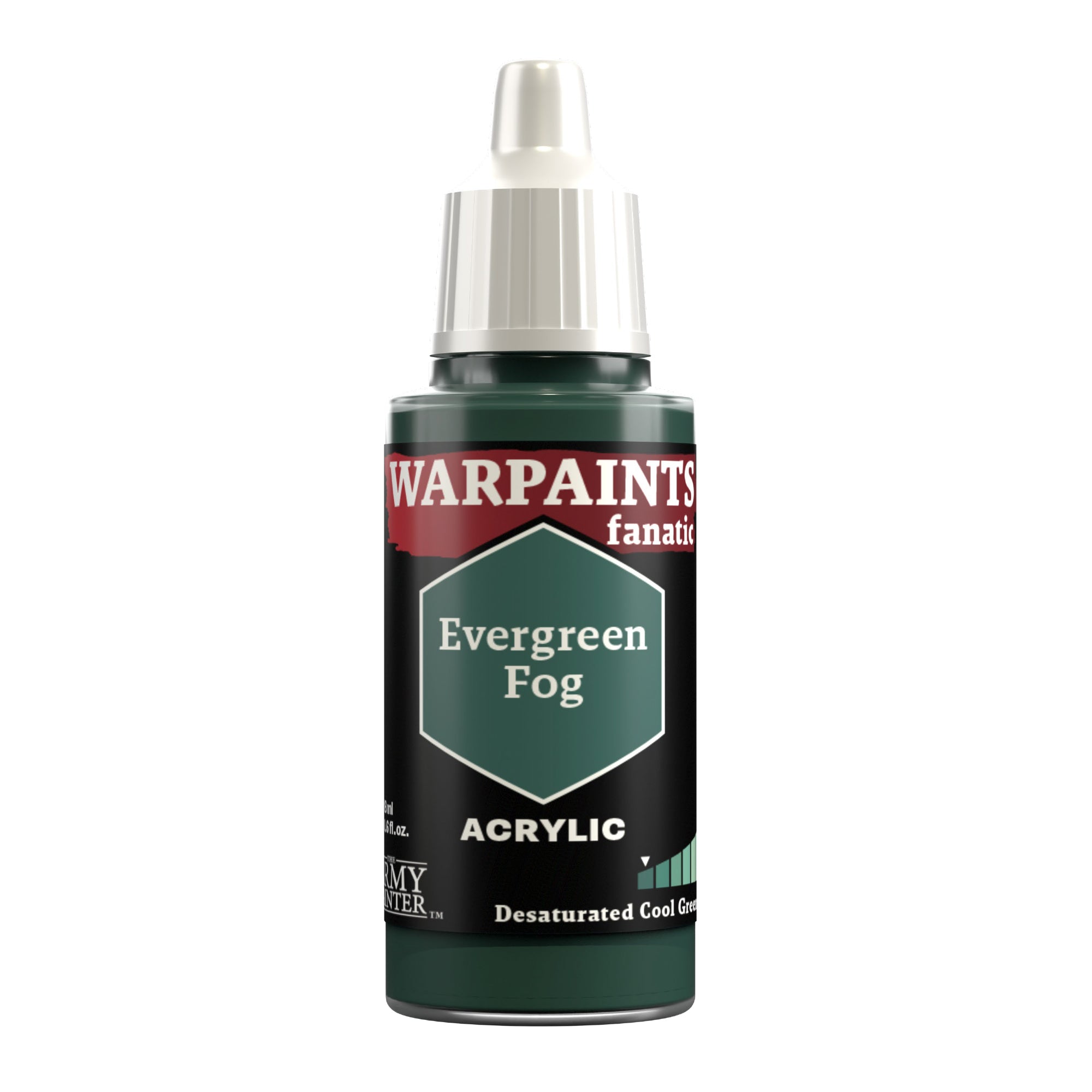 Army Painter Warpaints Fanatic Acrylic, Evergreen Fog | 5713799306103