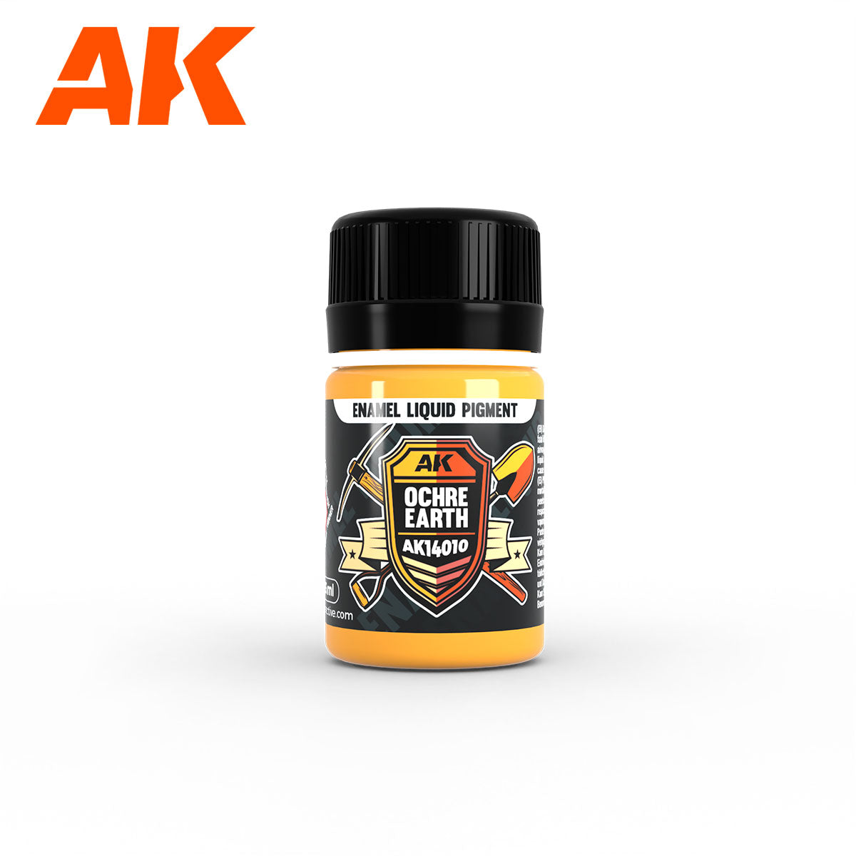 AK Interactive Enamel Liquid Pigment Ochre Earth 35ml | 8435568334618