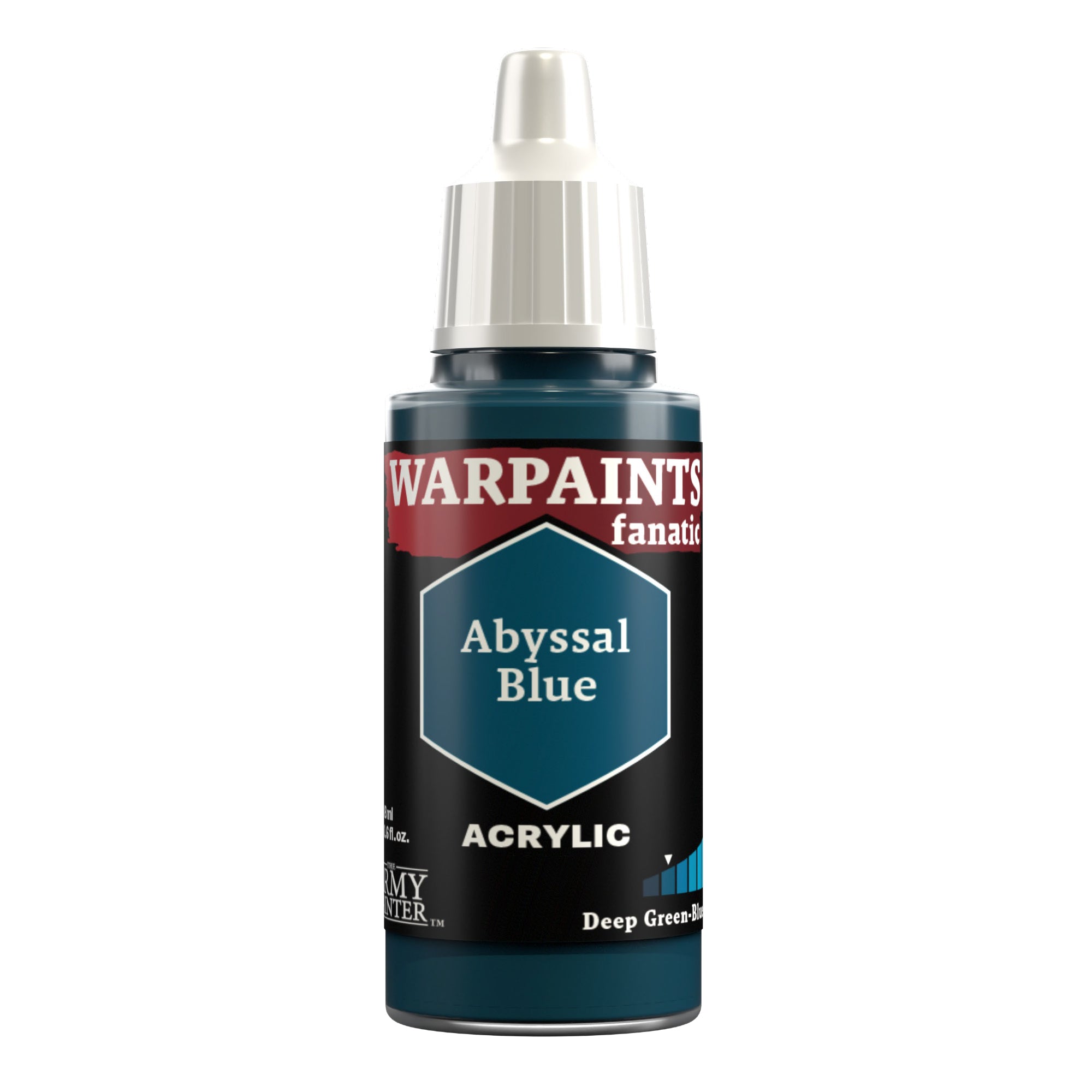 Army Painter Warpaints Fanatic Acrylic, Abyssal Blue | 5713799303201