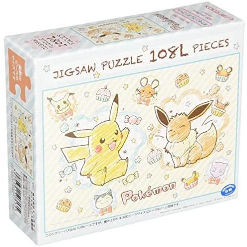Ensky Puzzle PK108-L03 108LP Puzzle - Pokemon Crayon Art "Pokemon" | 4970381518400