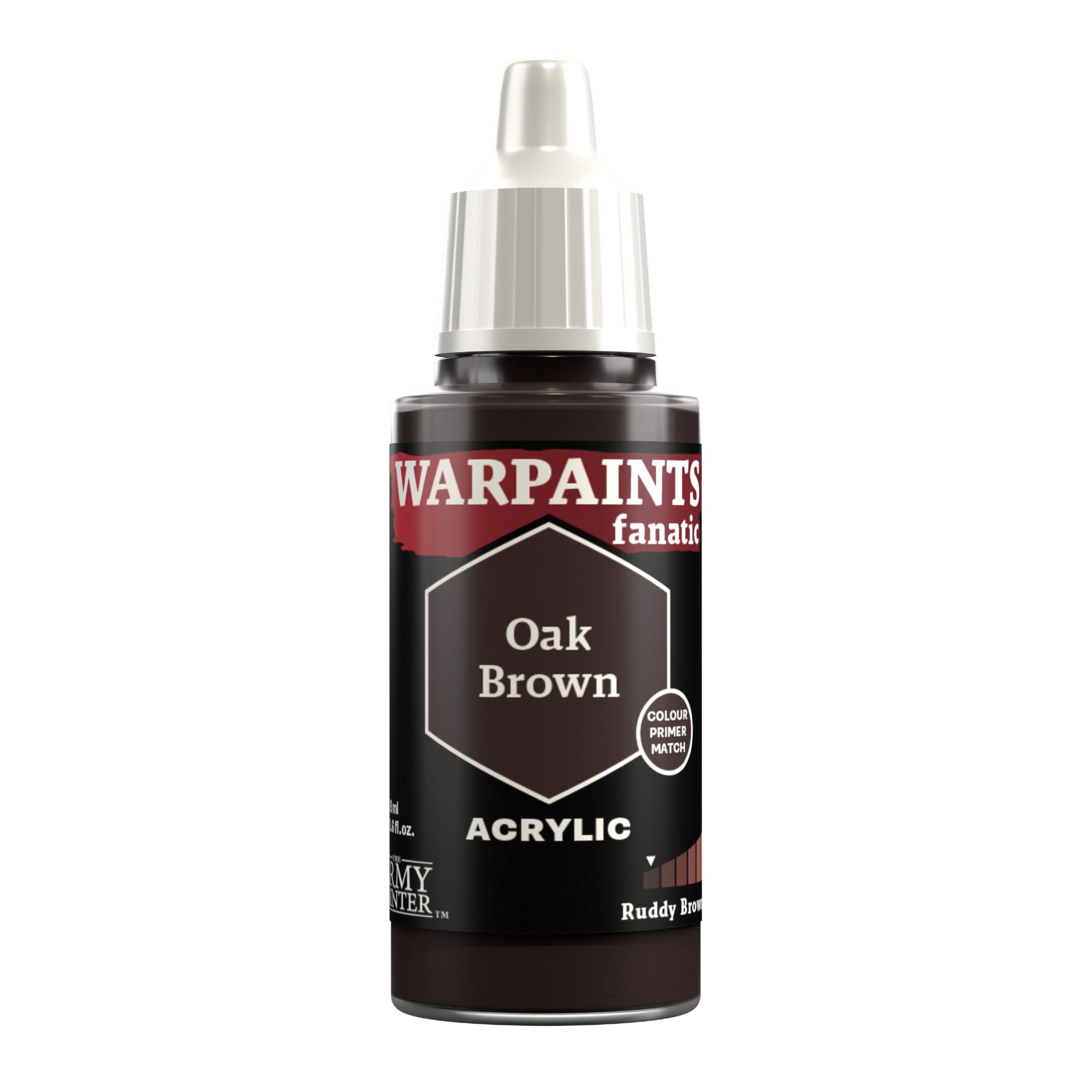 Army Painter Warpaints Fanatic Acrylic, Oak Brown | 5713799310902