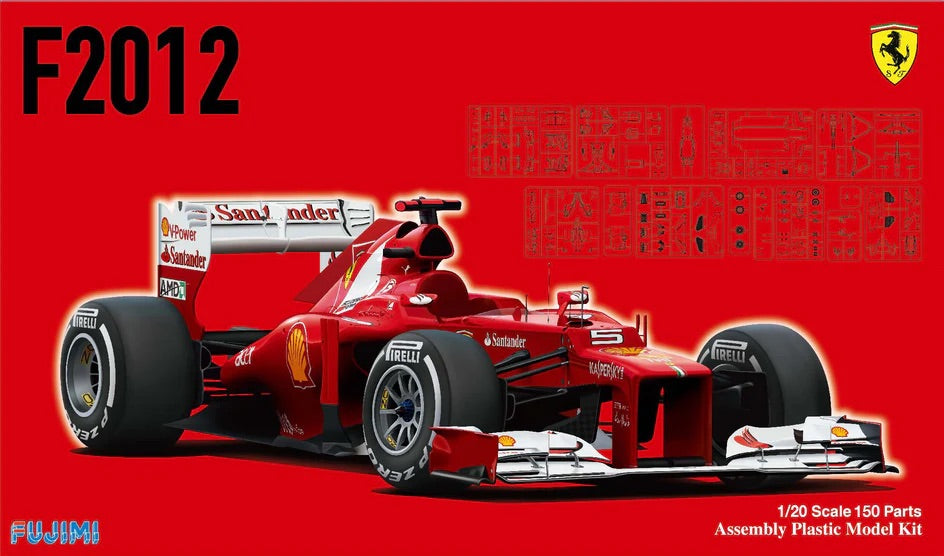 Fujimi 1/20 Ferrari F2012 Malaysia GP Car | 4968728091990
