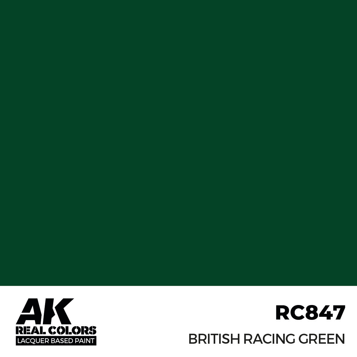AK Interactive Real Colors British Racing Green 17 ml. | 8435568336001