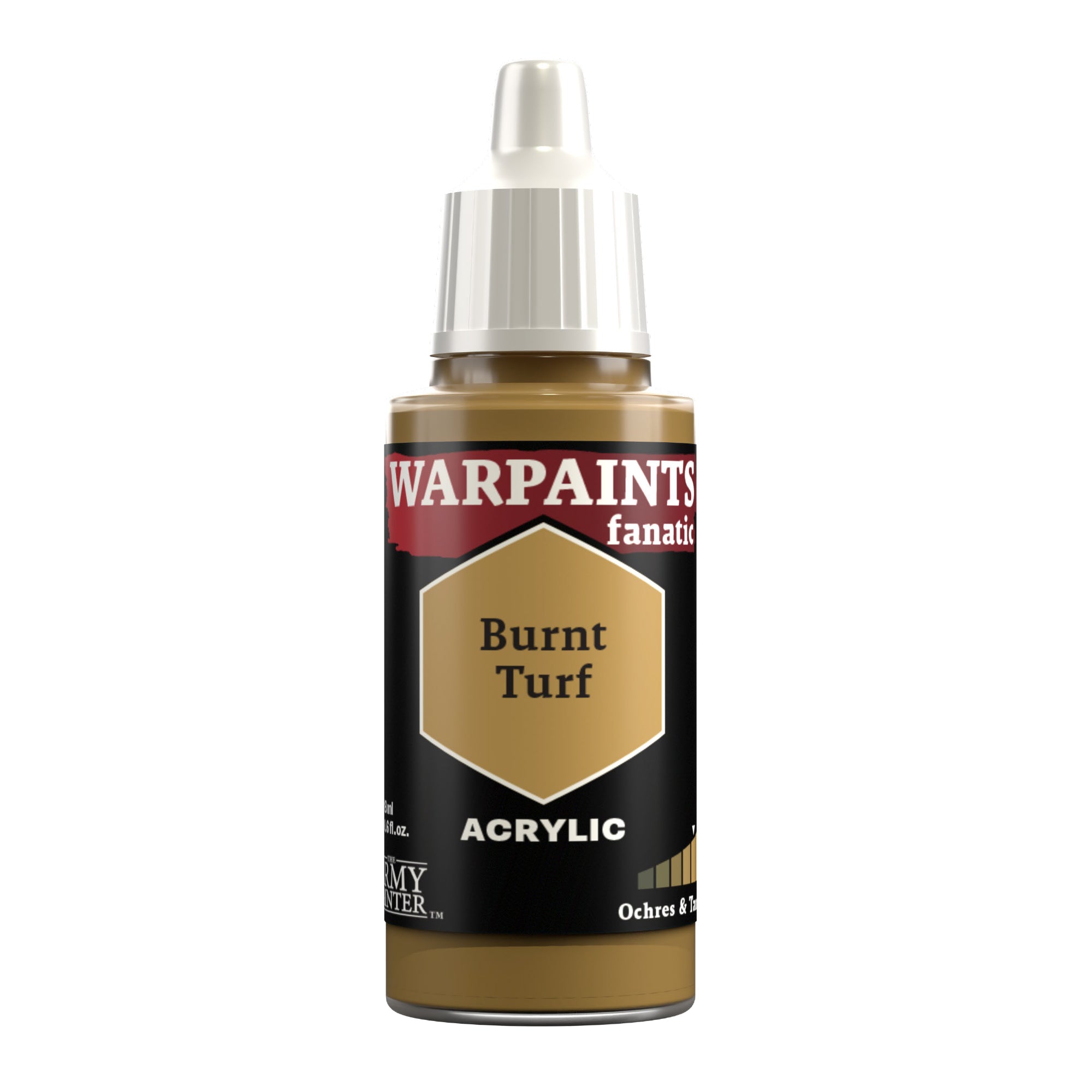 Army Painter Warpaints Fanatic Acrylic, Burnt Turf | 5713799308305