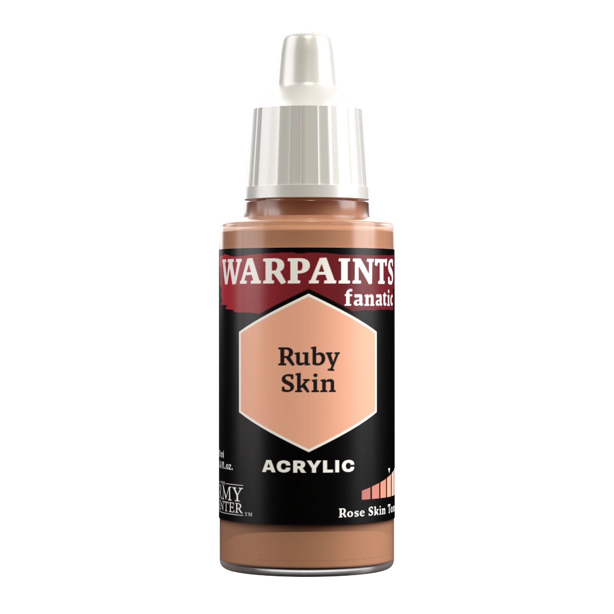 Army Painter Warpaints Fanatic Acrylic, Ruby Skin | 5713799314801
