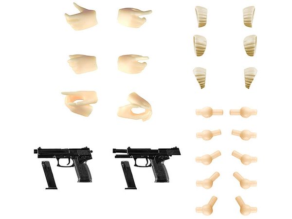 TomyTec Little Armory LAOP16 Hands For Guns2 for SOUSAI SHOJO TEIEN Handgun set | 4543736326755