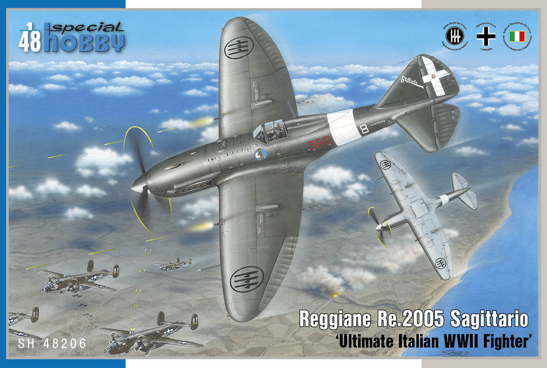 Special Hobby 1/48 Reggiane Re.2005 Sagittario 'Ultimate Italian WWII Fighter'