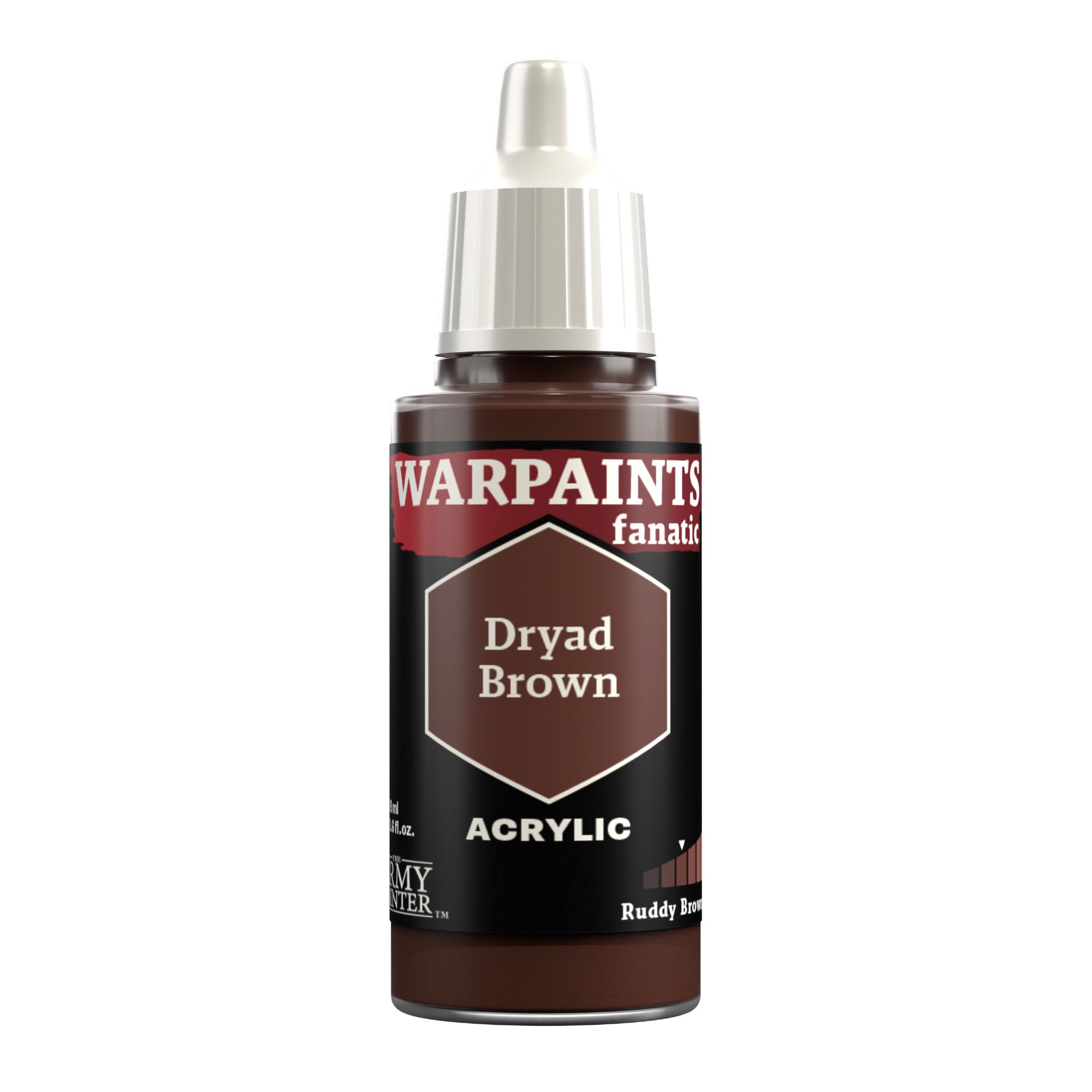 Army Painter Warpaints Fanatic Acrylic, Dryad Brown | 5713799311107