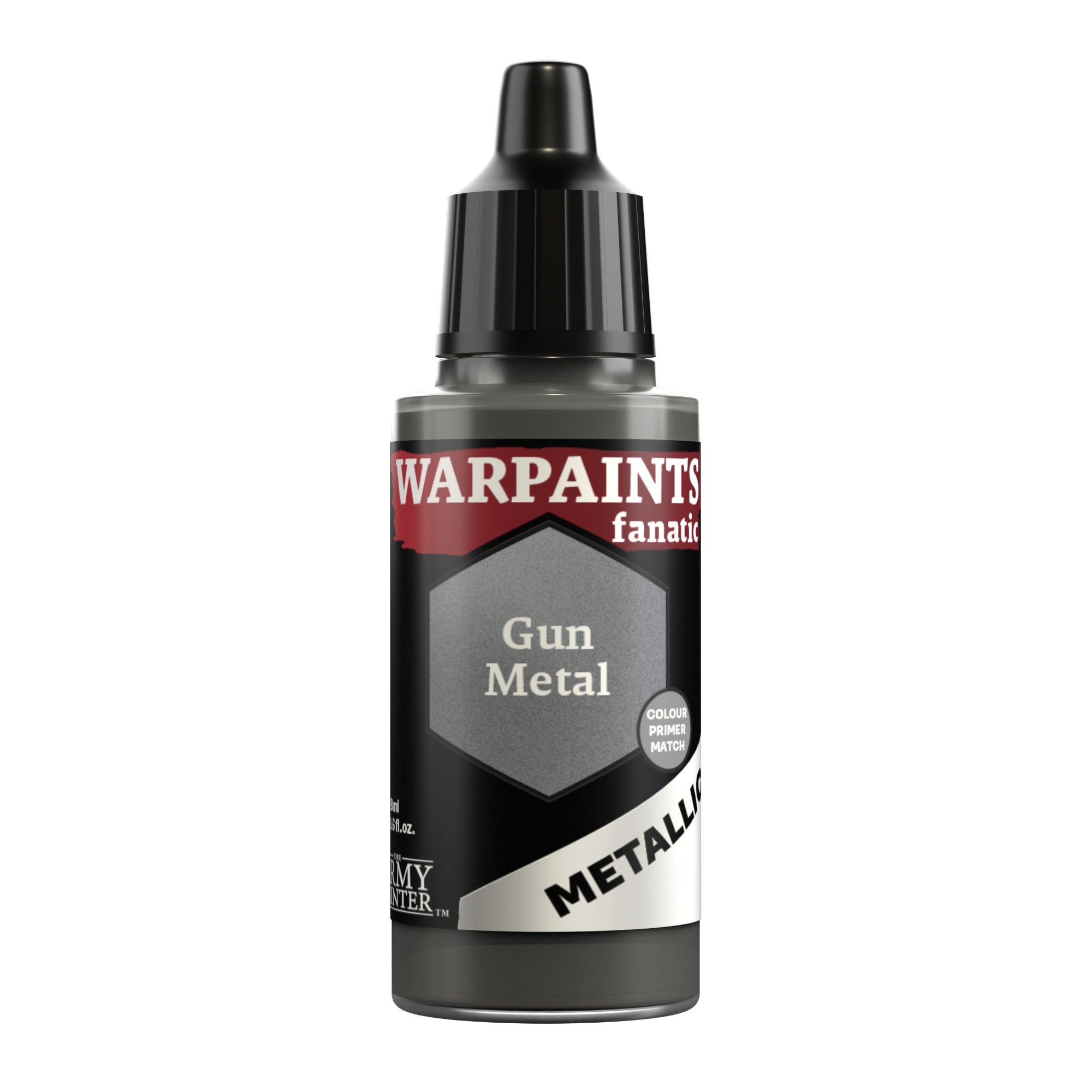 Army Painter Warpaints Fanatic Metallic, Gun Metal | 5713799319301