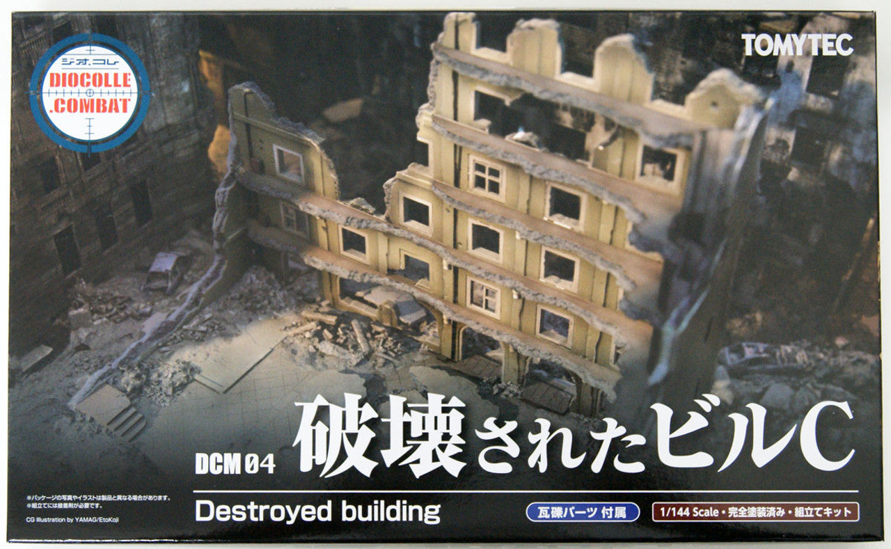 TomyTec DCM04 1/144 Dio Com Destroyed Building C | 4543736311874