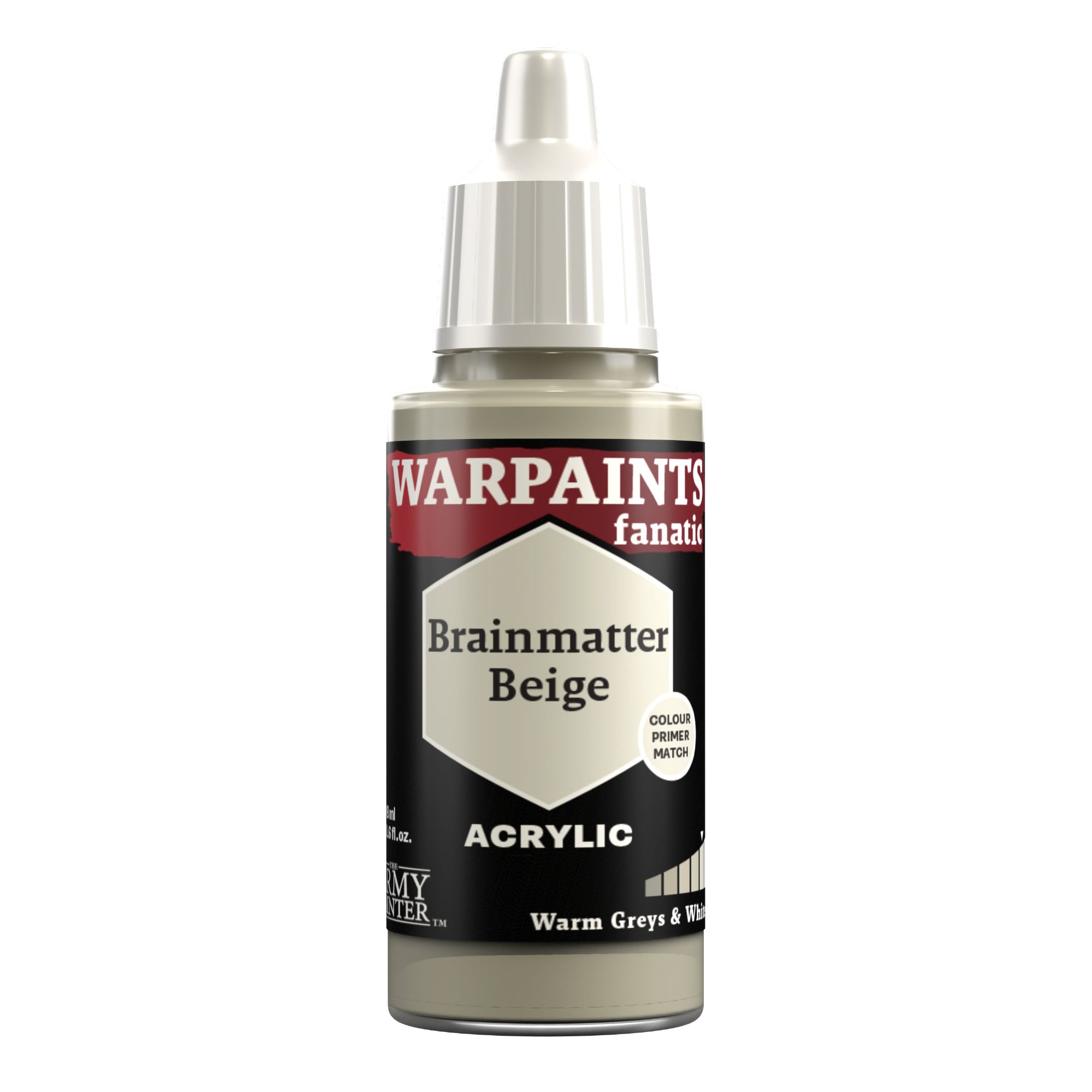 Army Painter Warpaints Fanatic Acrylic, Brainmatter Beige | 5713799301108