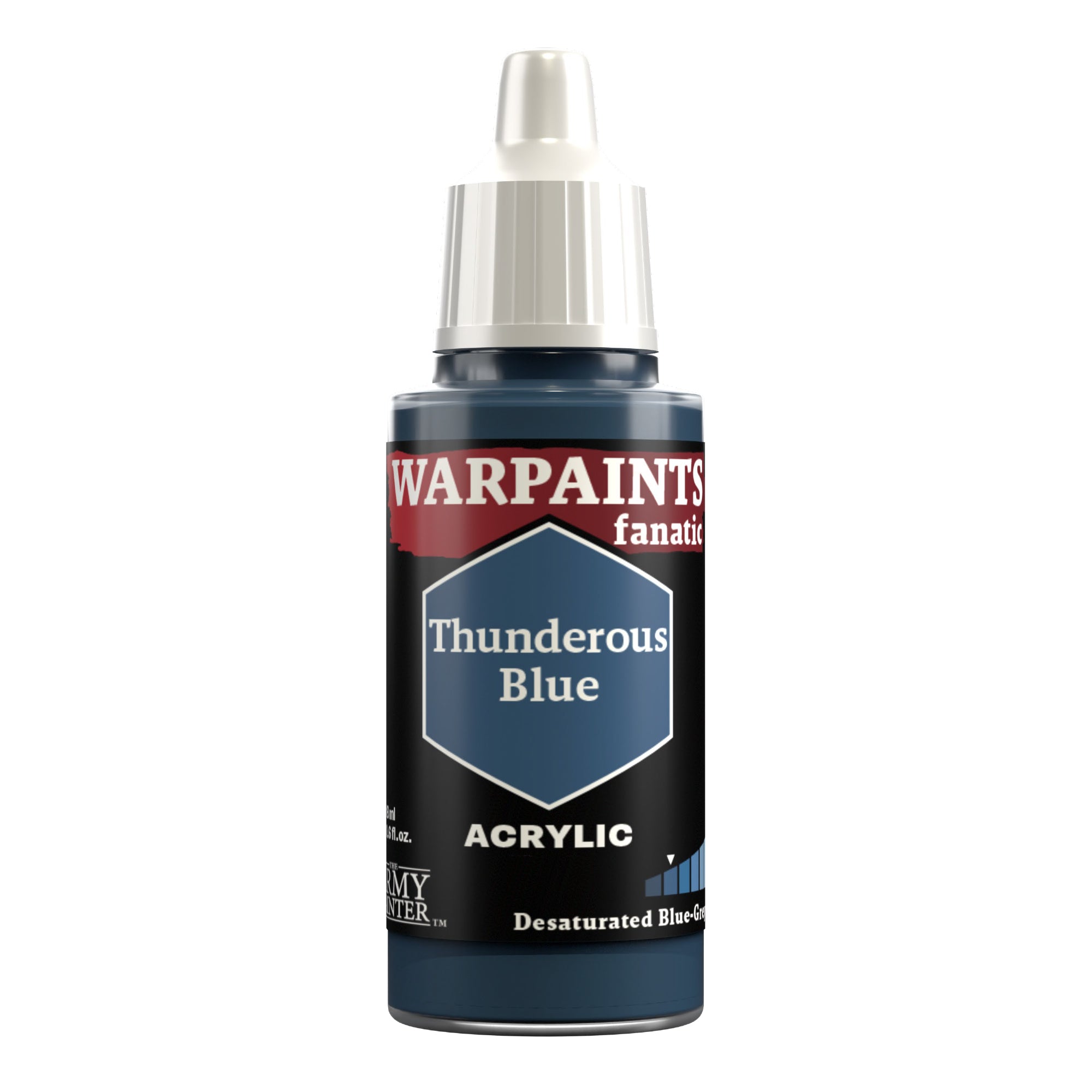 Army Painter Warpaints Fanatic Acrylic, Thunderous Blue | 5713799301405