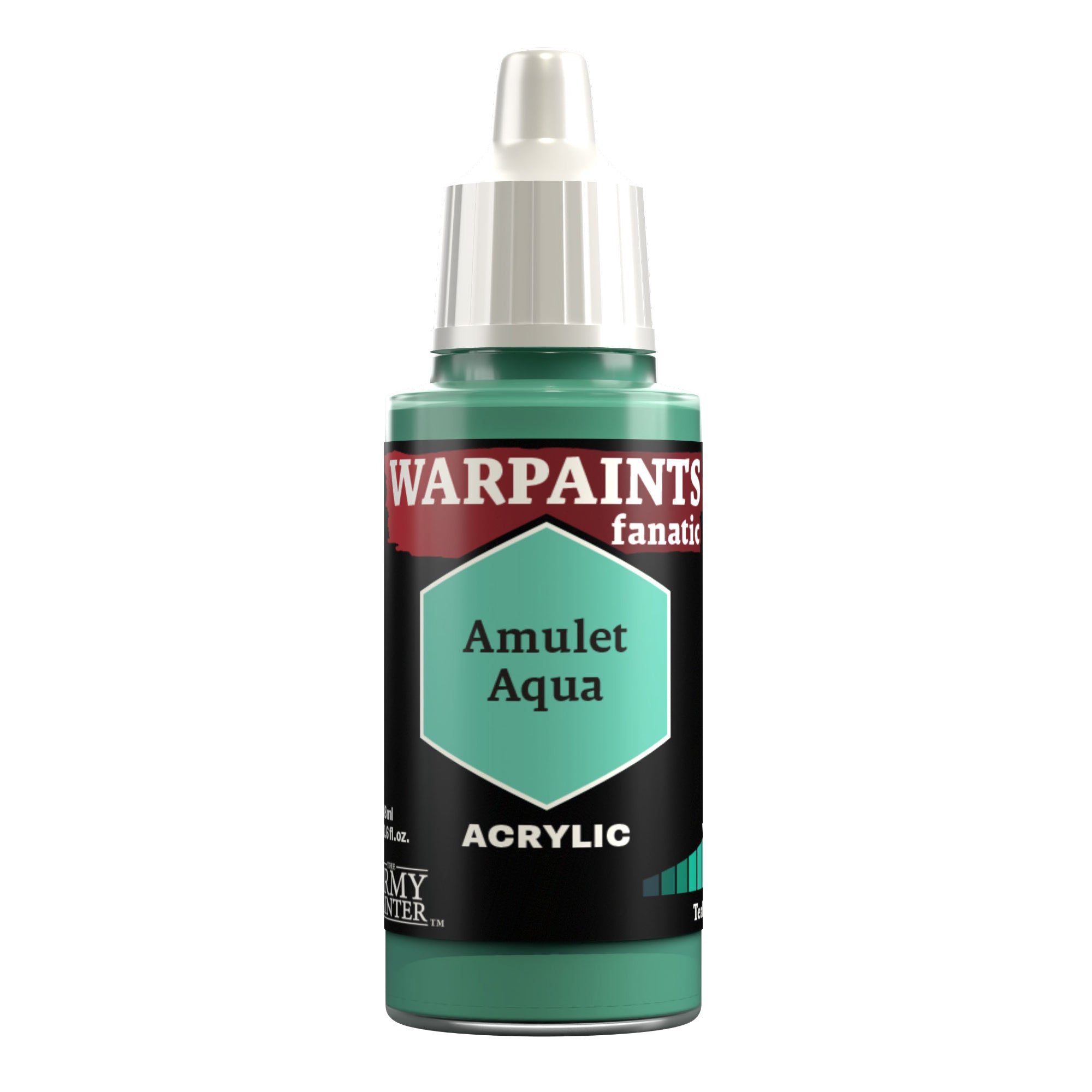 Army Painter Warpaints Fanatic Acrylic, Amulet Aqua | 5713799304802