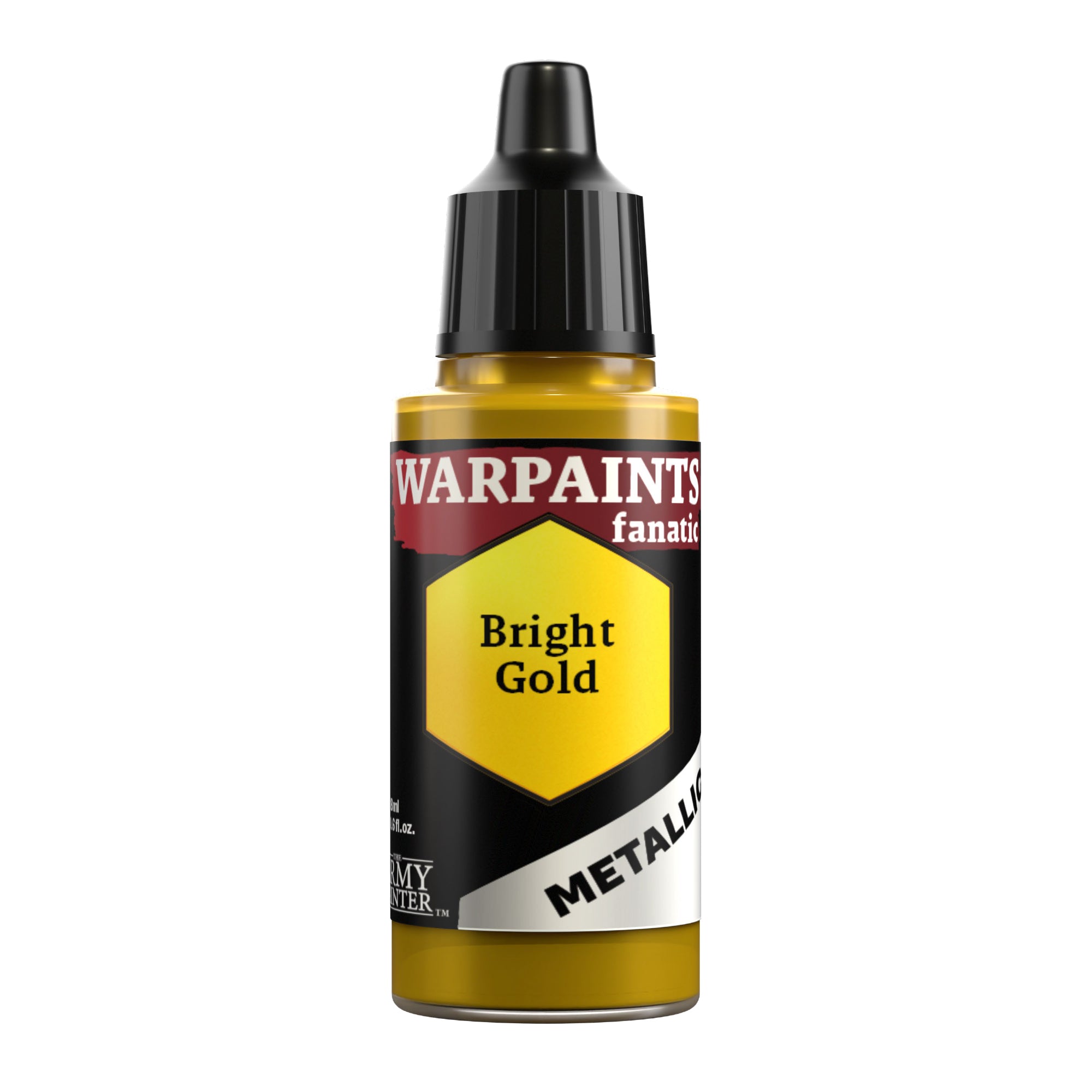 Army Painter Warpaints Fanatic Metallic, Bright Gold | 5713799318908