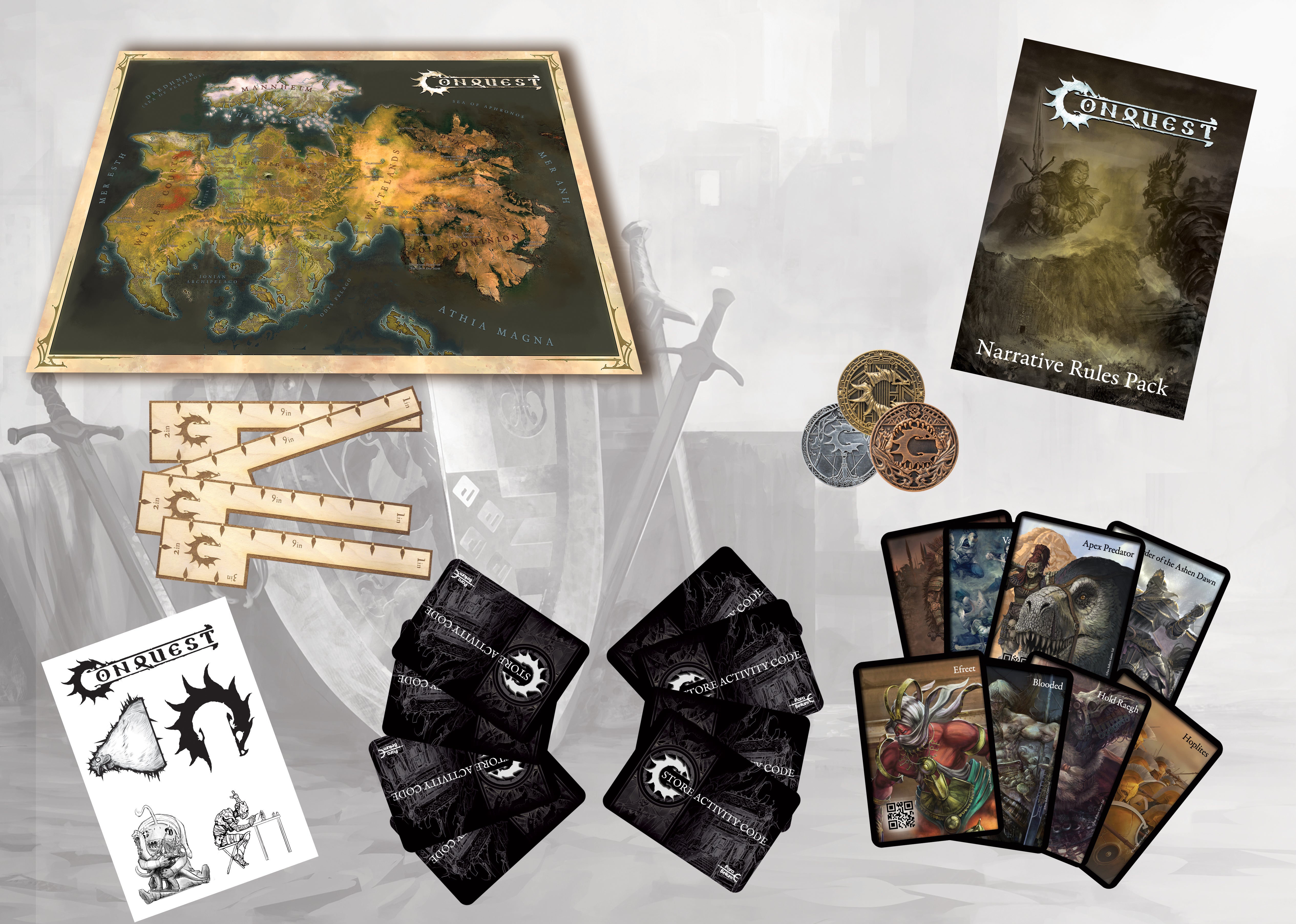 Conquest, Organised Play Season 3 - Casual Play Kit (PBW6521) | 5213009016506