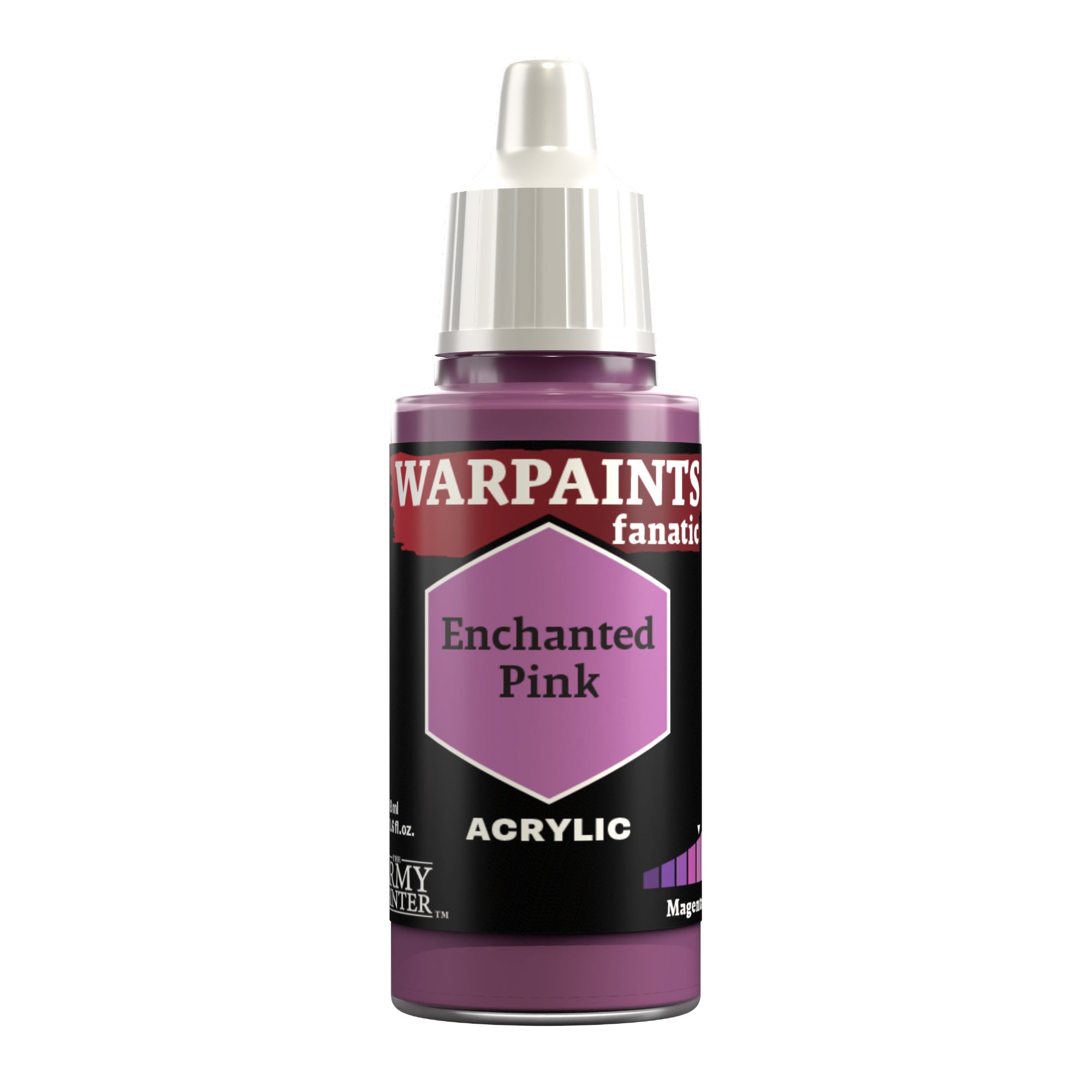 Army Painter Warpaints Fanatic Acrylic, Enchanted Pink | 5713799313705