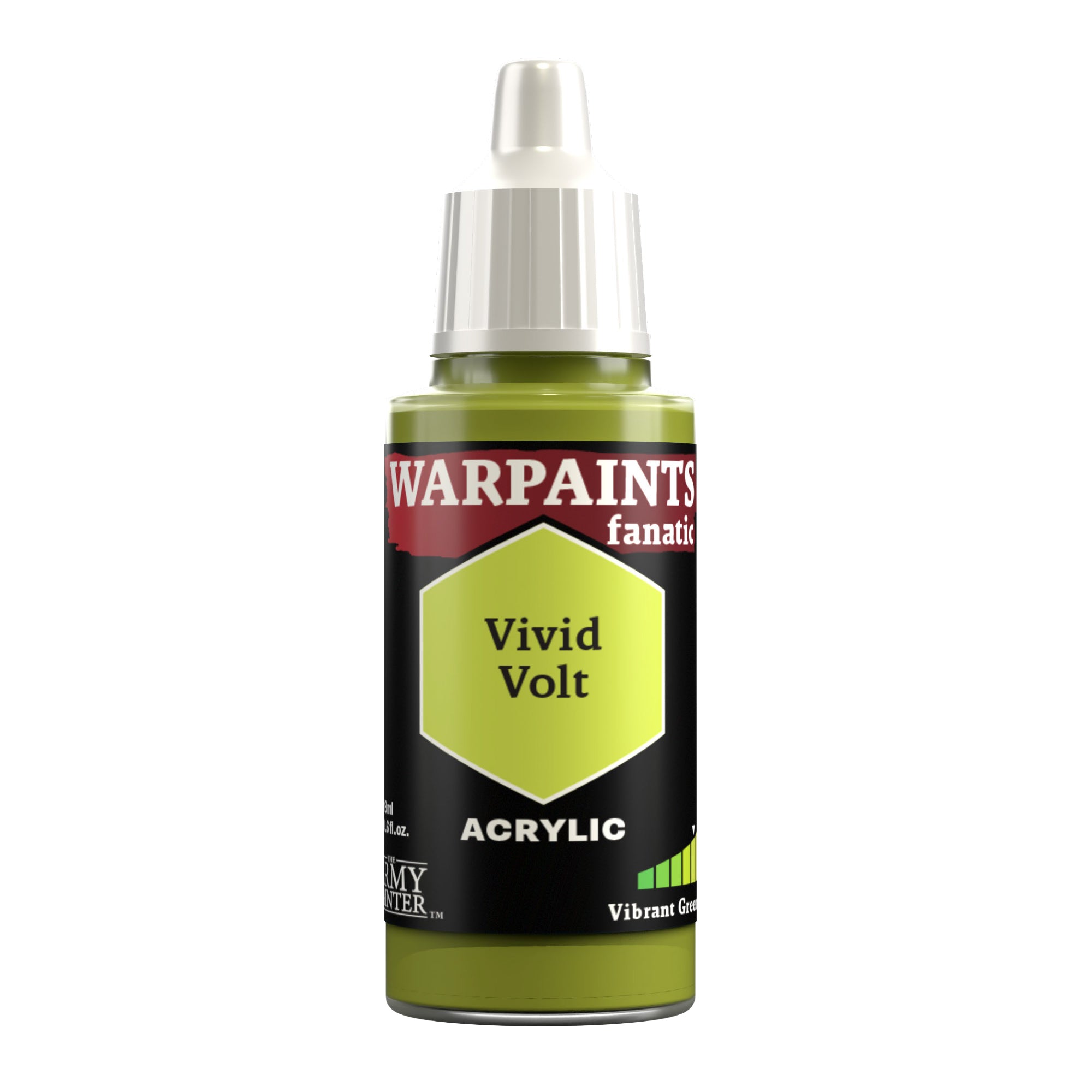 Army Painter Warpaints Fanatic Acrylic, Vivid Volt | 5713799305908