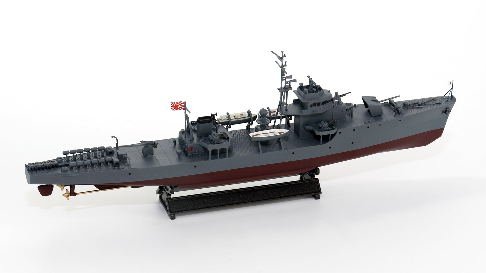 Pit Road 1/350 IJN Escort Type C 'HEI' (Early Type) with ship name plate and photo etched parts of the flag and flagpole