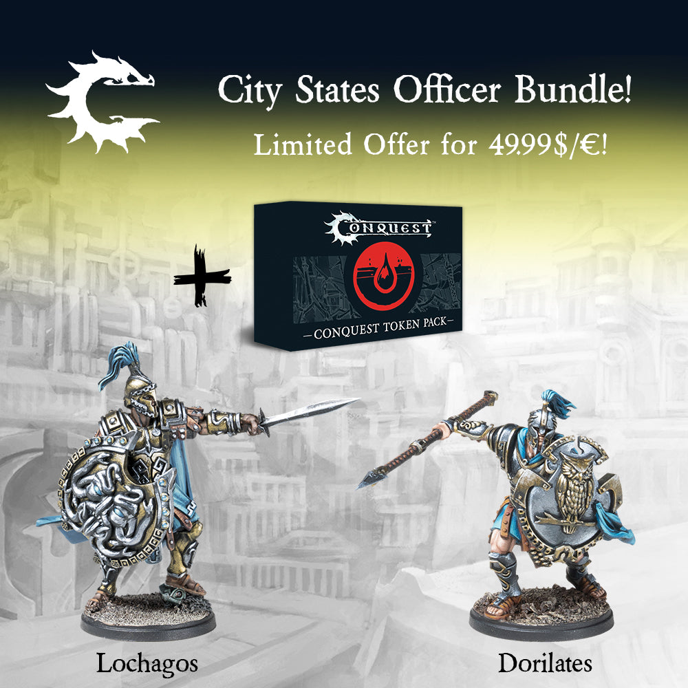 Conquest, City States Officer Bundle (PBW1035) | 5213009016070