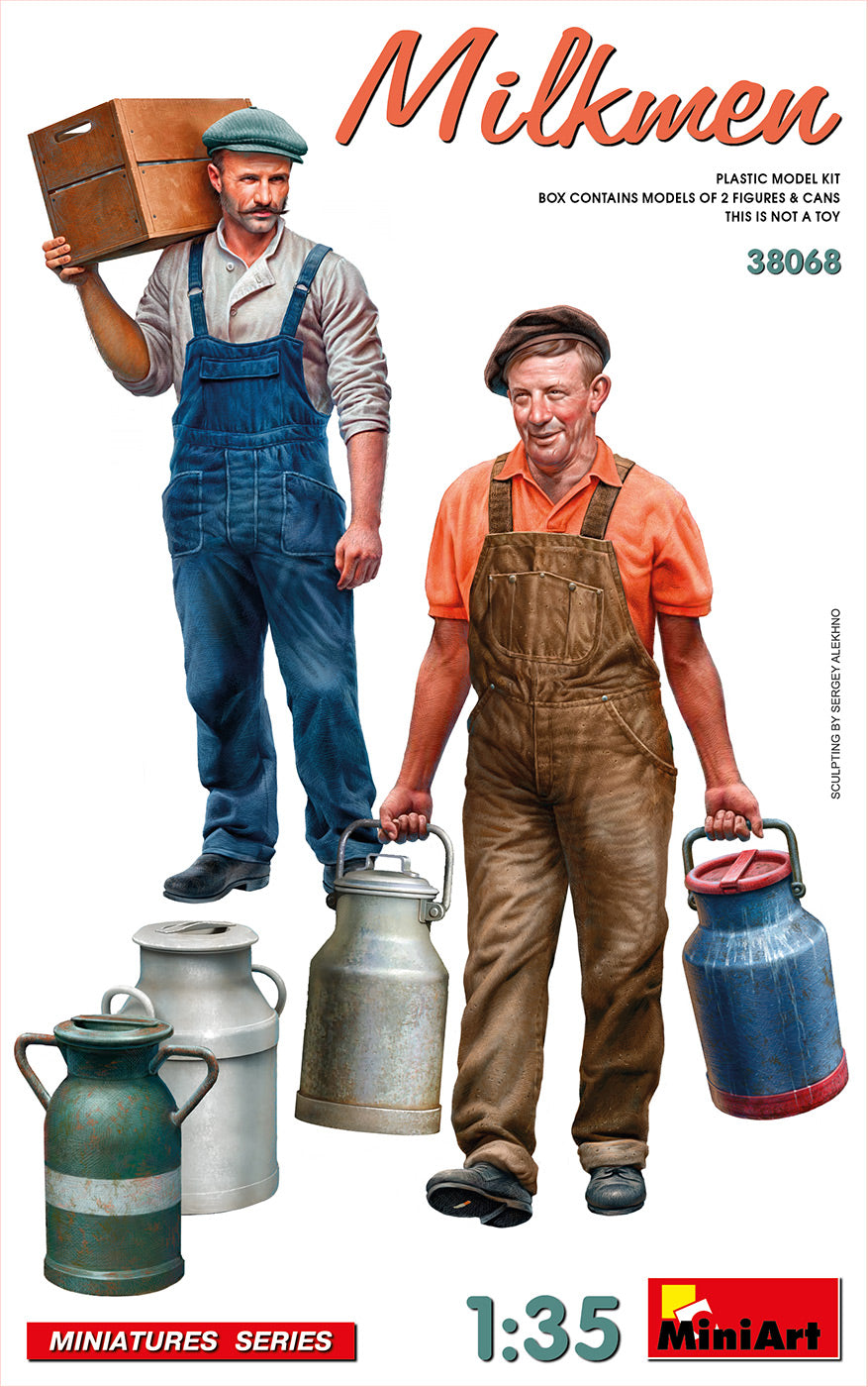 MiniArt 1/35 Milkmen | 5905090346784