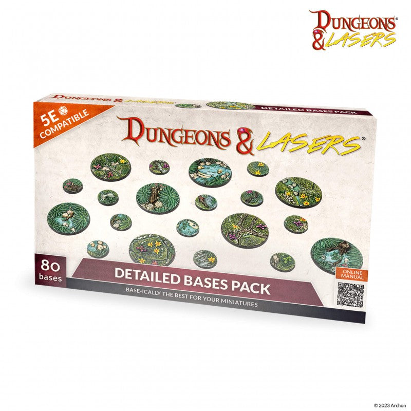 Archon Studio Dungeons and Lasers: Detailed Bases Pack (D&L: Miniatures) | 5901414674212