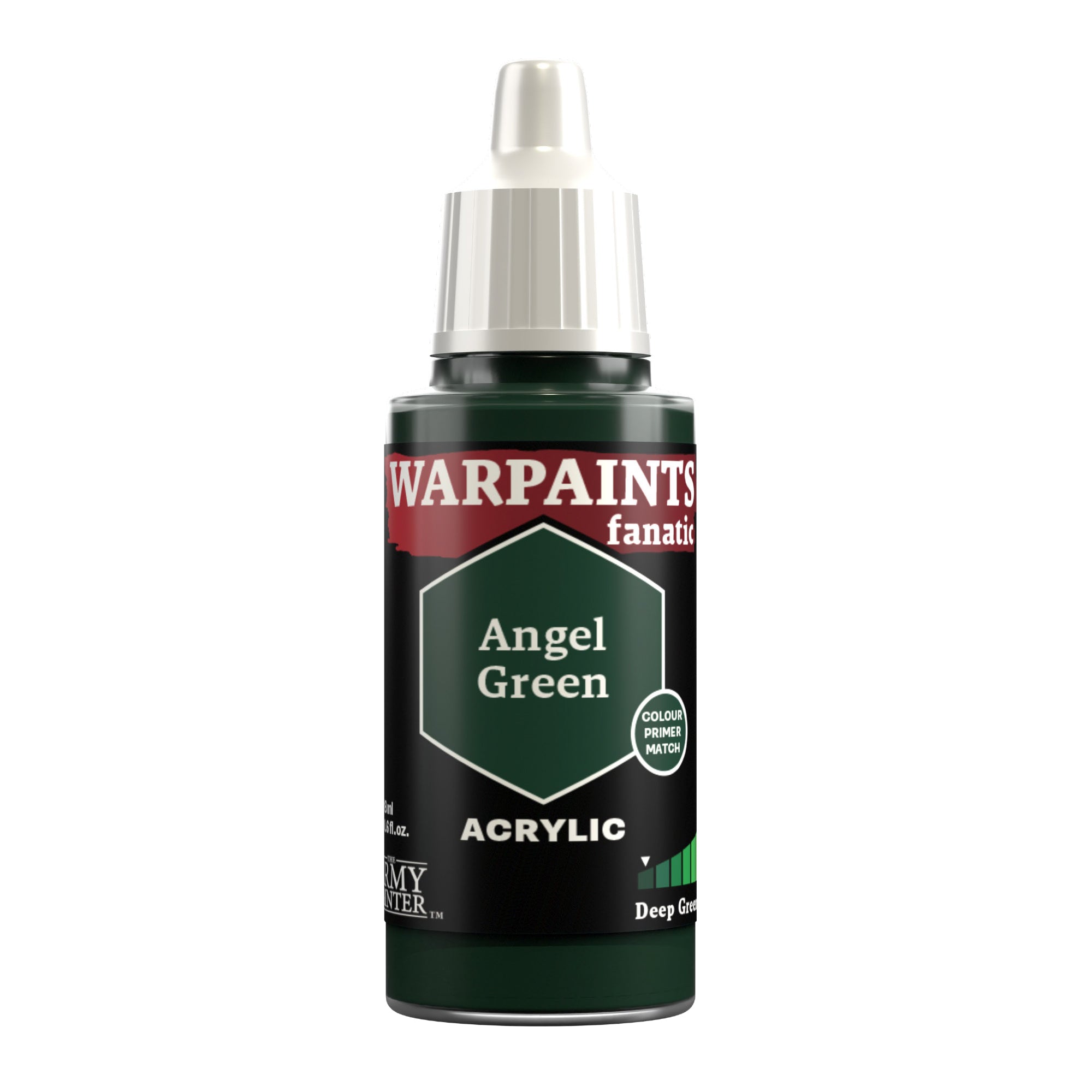 Army Painter Warpaints Fanatic Acrylic, Angel Green | 5713799304901