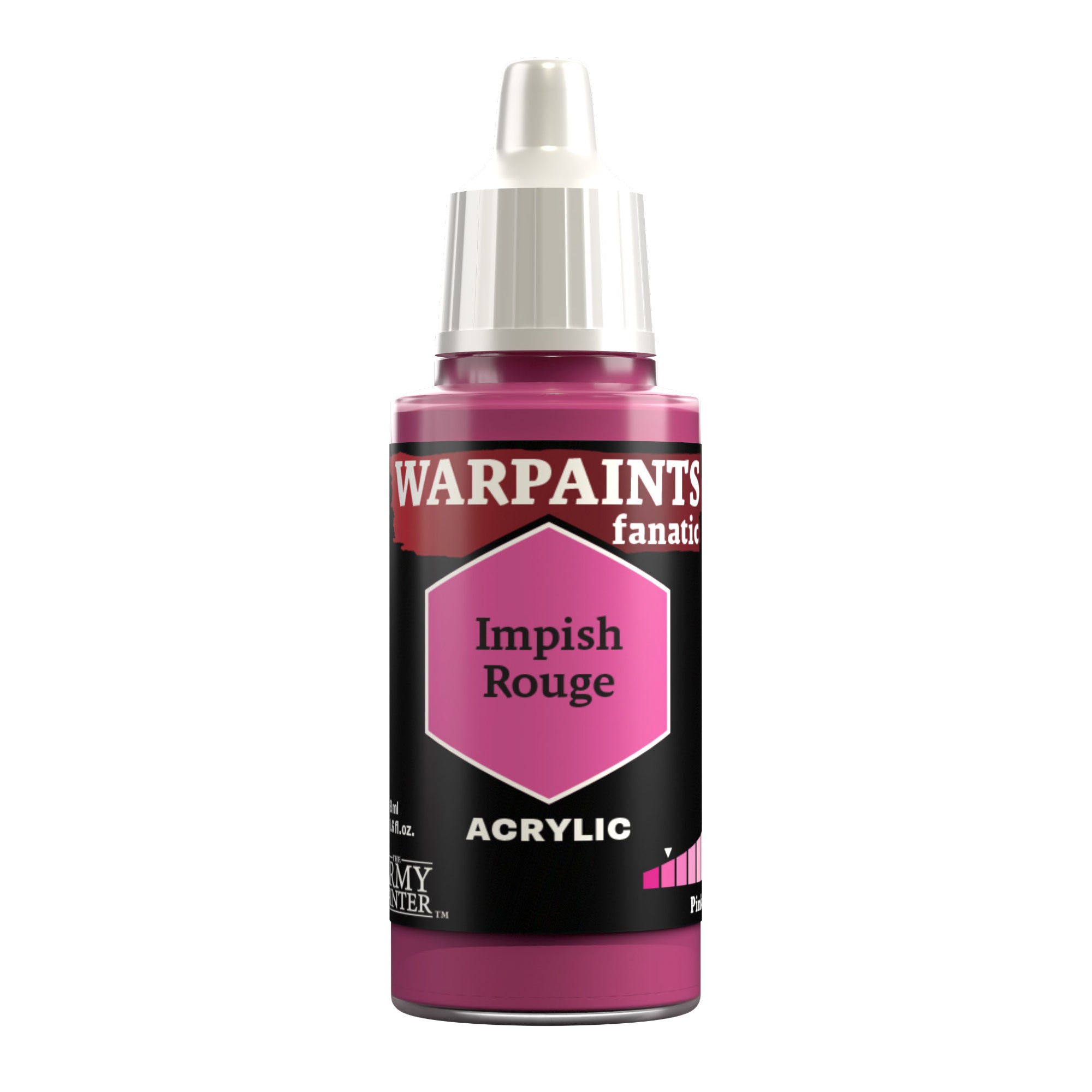 Army Painter Warpaints Fanatic Acrylic, Impish Rouge | 5713799312203
