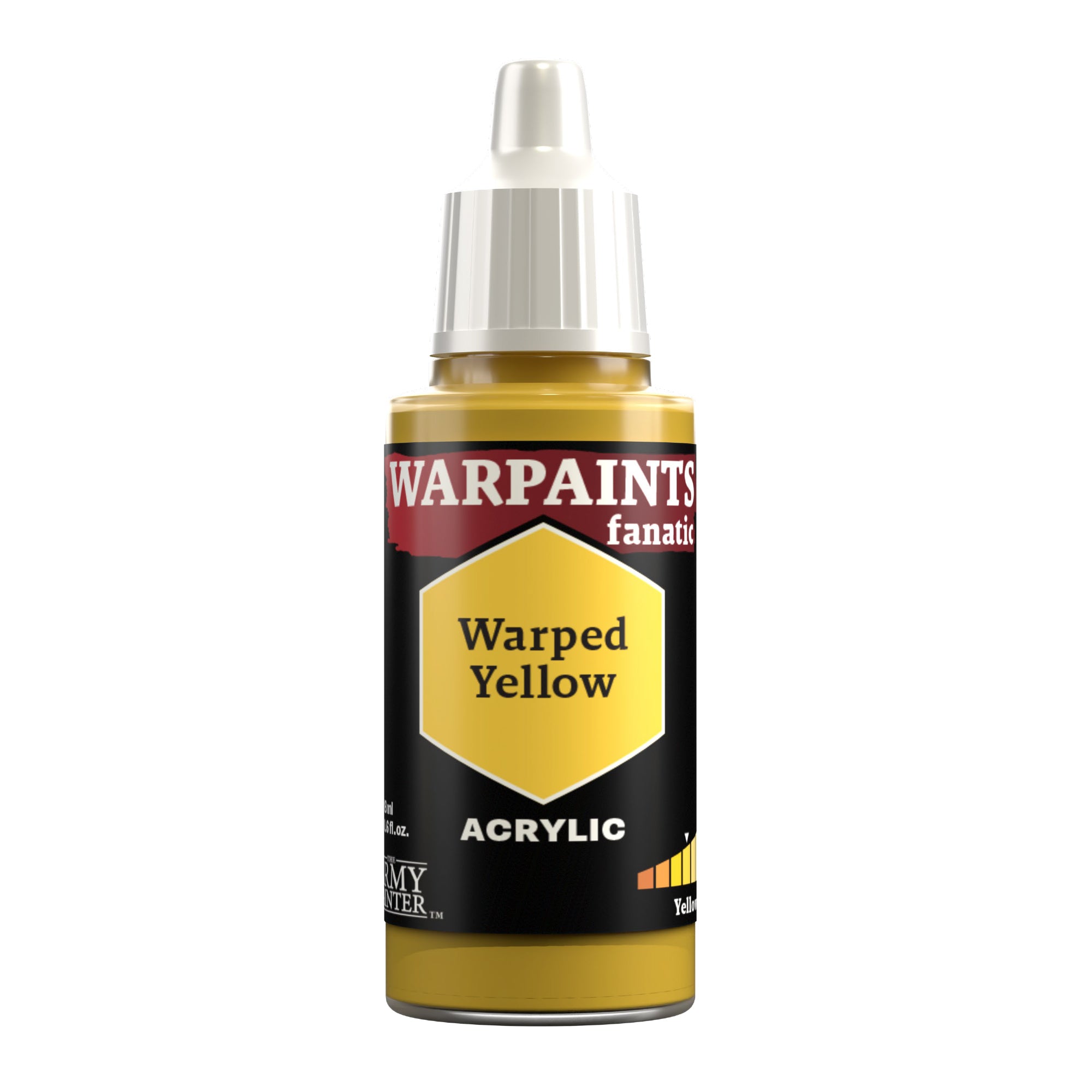 Army Painter Warpaints Fanatic Acrylic, Warped Yellow | 5713799309401