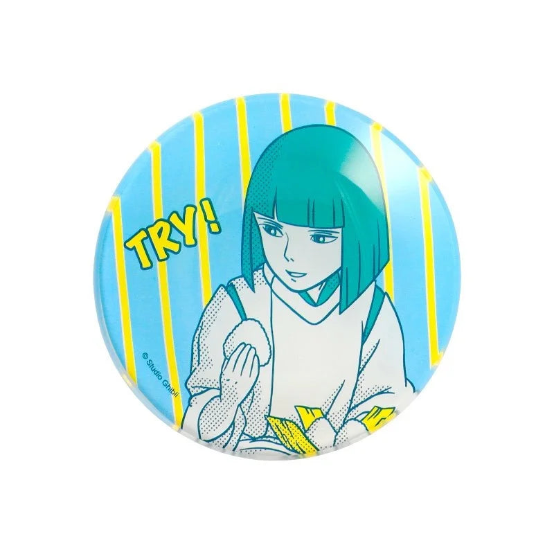Benelic "Yummy" Mini Glass Plate Collection (Spirited Away - Haku & Musubi) "Spirited Away" | 4990593388677
