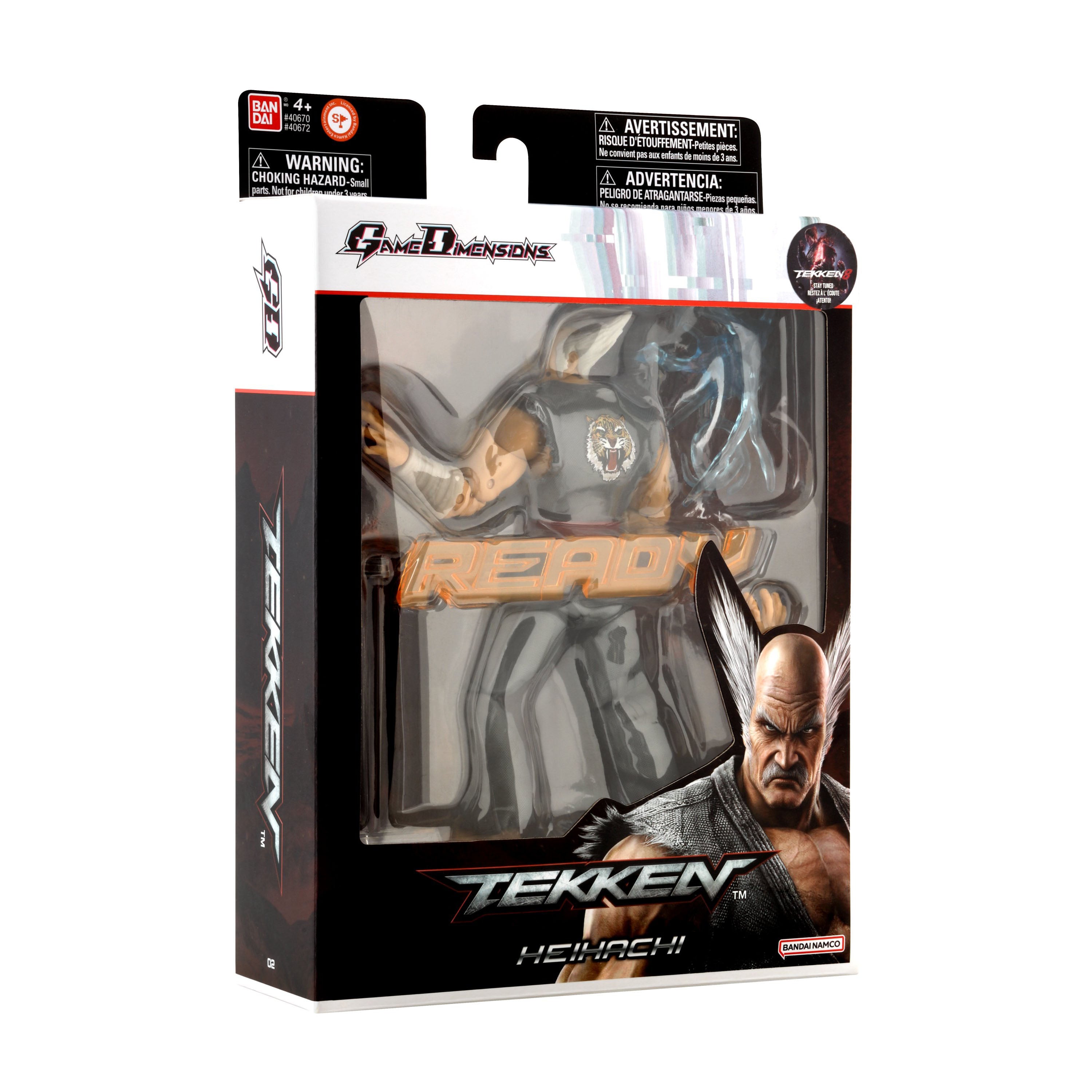 Bandai GameDimensions Tekken Action Figure -Heihachi Mishima- "Tekken 7" | 45557406721