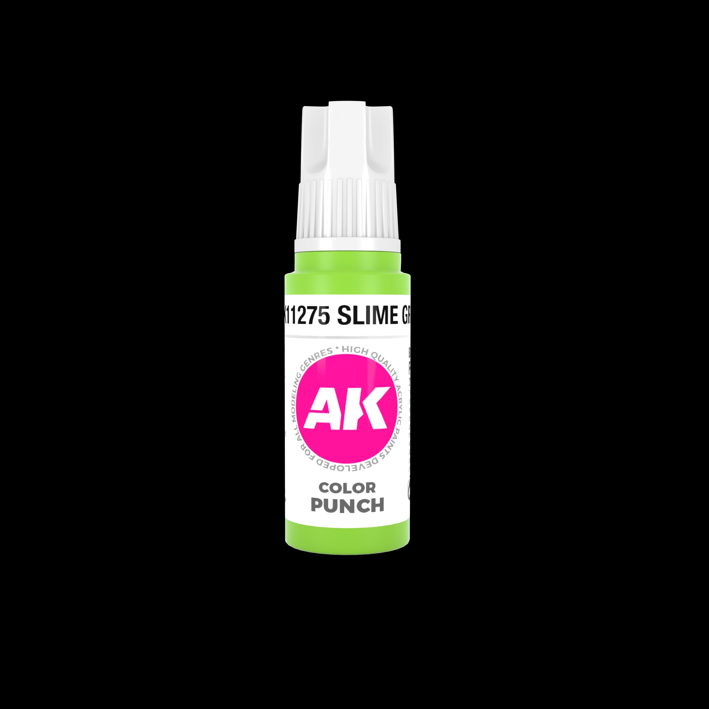 AK Interactive Slime green COLOR PUNCH 17 ml | 8435568342330