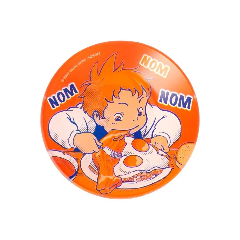 Benelic "Yummy" Mini Glass Plate Collection (Howl's Moving Castle - Bacon and Eggs) "Howl's Moving Castle" | 4990593388714