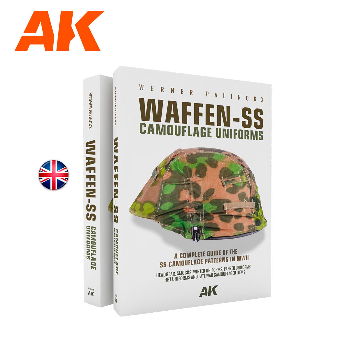 AK Interactive Waffen-ss Camouflage Uniforms (English) | 8435568337442