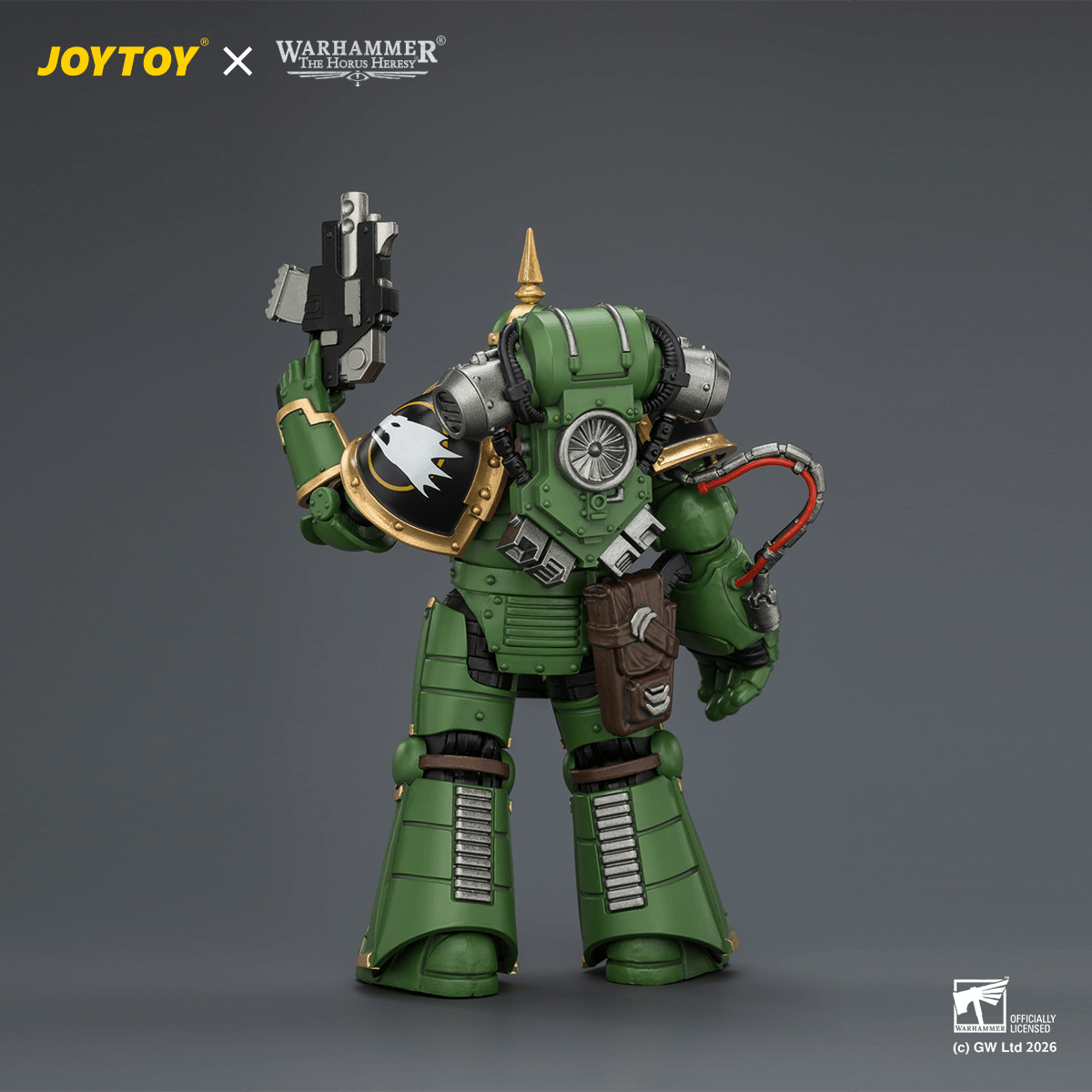 Salamanders MK III Tactical Legionary with Plasma Pistol and Bolt Pistol