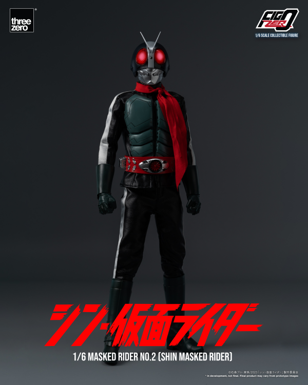 Three Zero FigZero 1/6 Masked Rider No.2 (SHIN MASKED RIDER) | 4895250807969