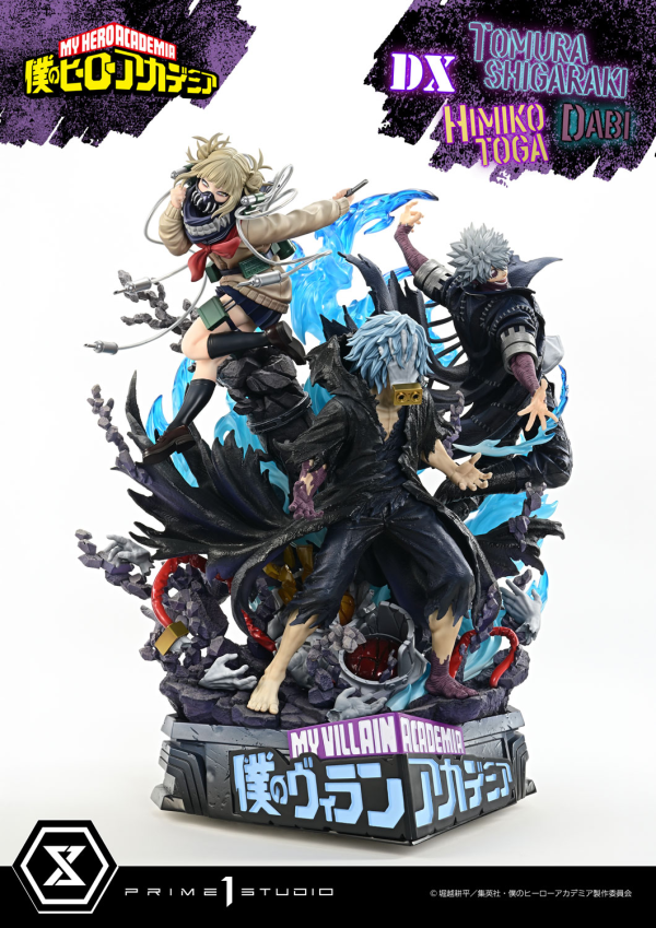 Prime 1 Studio Ultimate Premium Masterline My Hero Academia Tomura Shigaraki,Dabi,Himiko Toga DX Bonus Version | 4582647121097