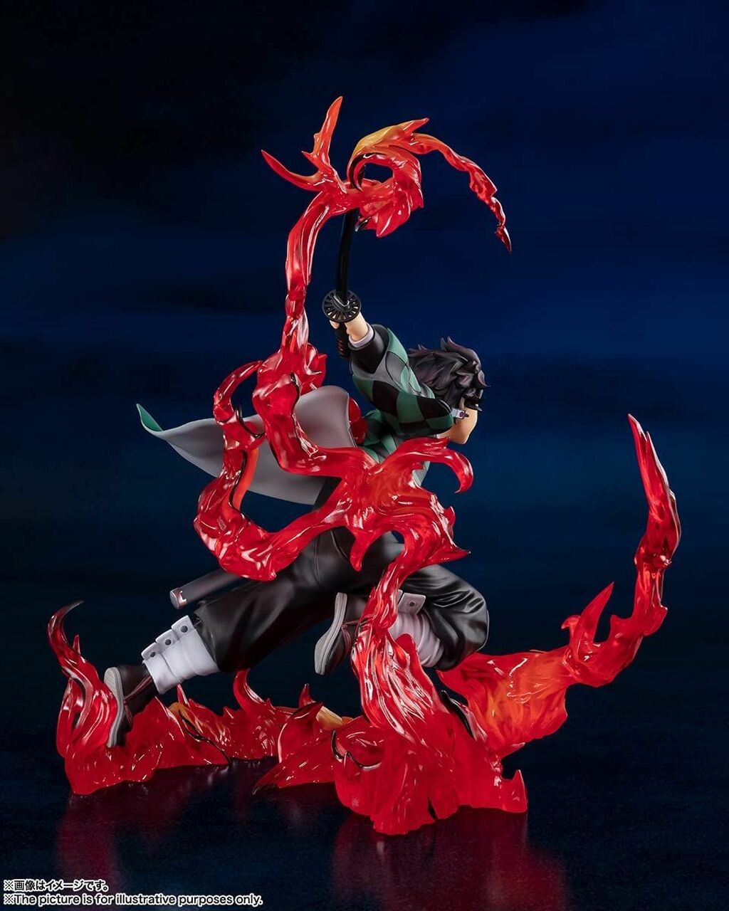 BANDAI Tamashii Tanjiro Kamado Total Concentration Breathing - P-REX Hobby