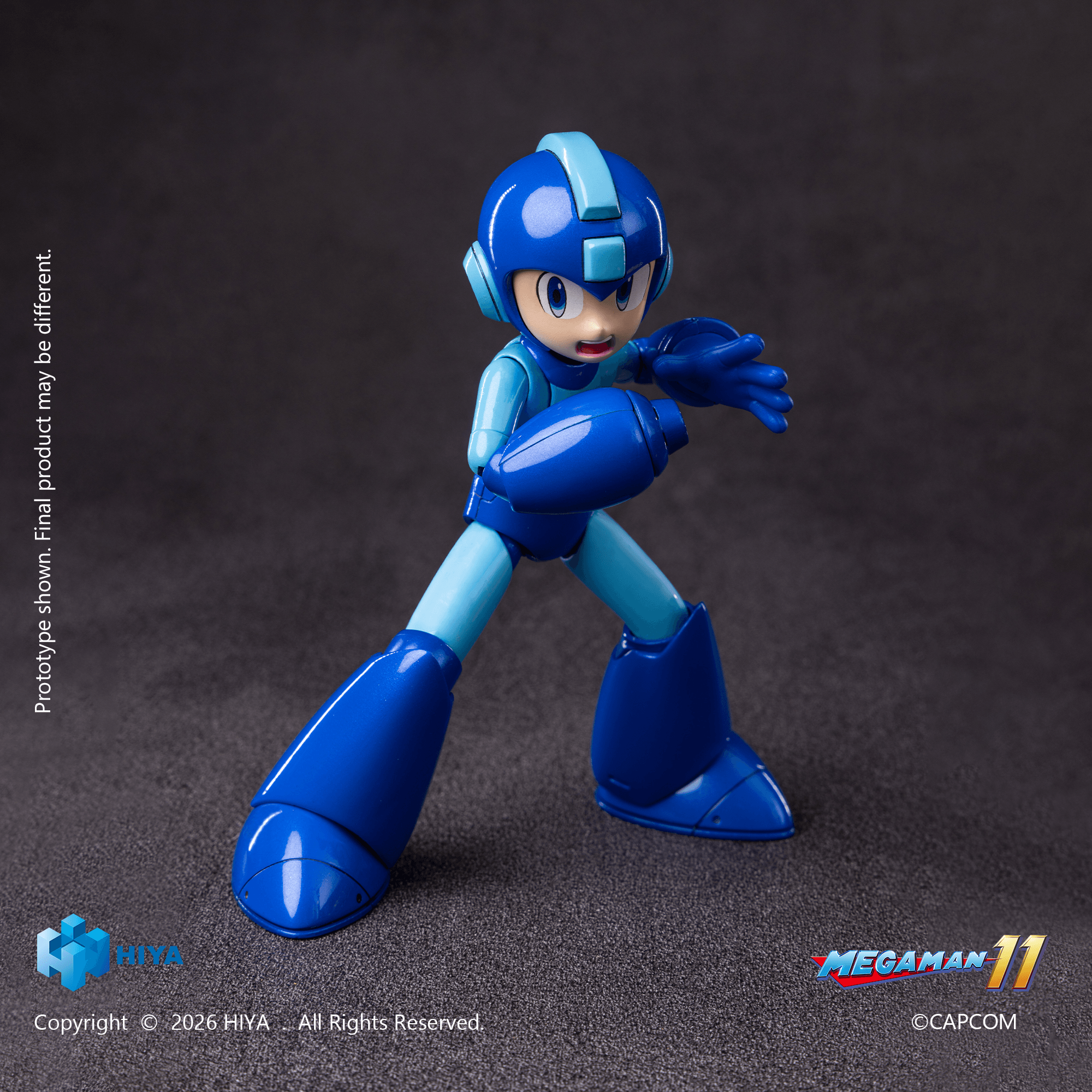 HIYA Exquisite Basic Series None Scale 4.7 Inch Mega Man Original Series Mega Man Action Figure